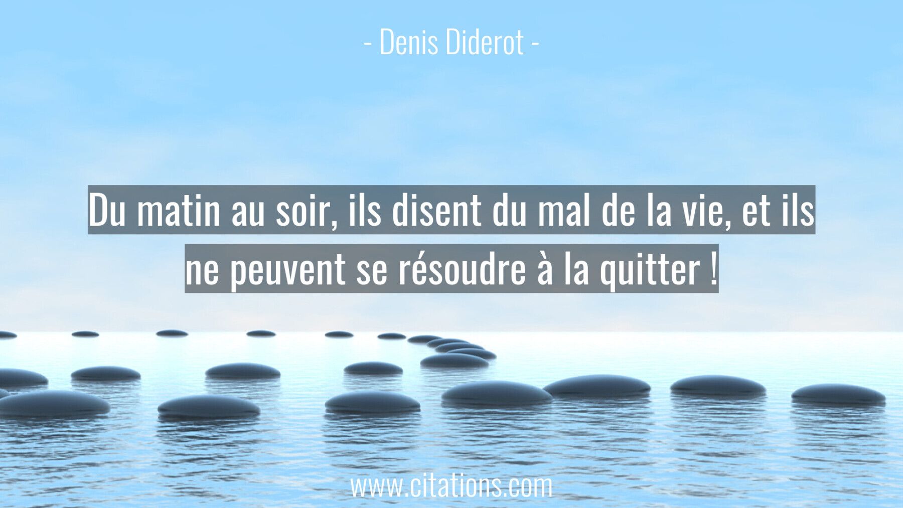 Du matin au soir, ils disent du mal de la