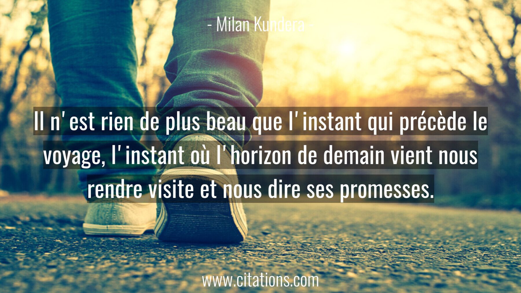 Il n'est rien de plus beau que l'instant qui précède