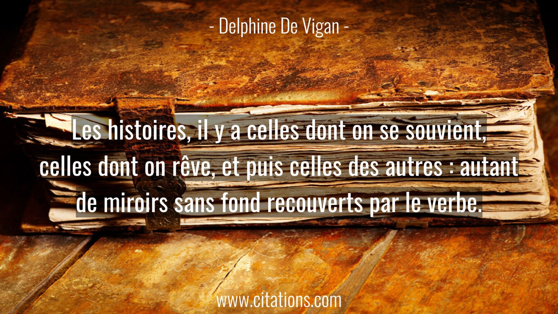 Les histoires, il y a celles dont on se souvient, celles dont on rêve, et puis celles des autres : autant de miroirs san...