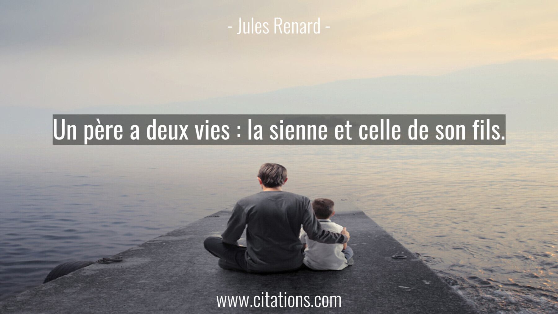 Un père a deux vies : la sienne et celle