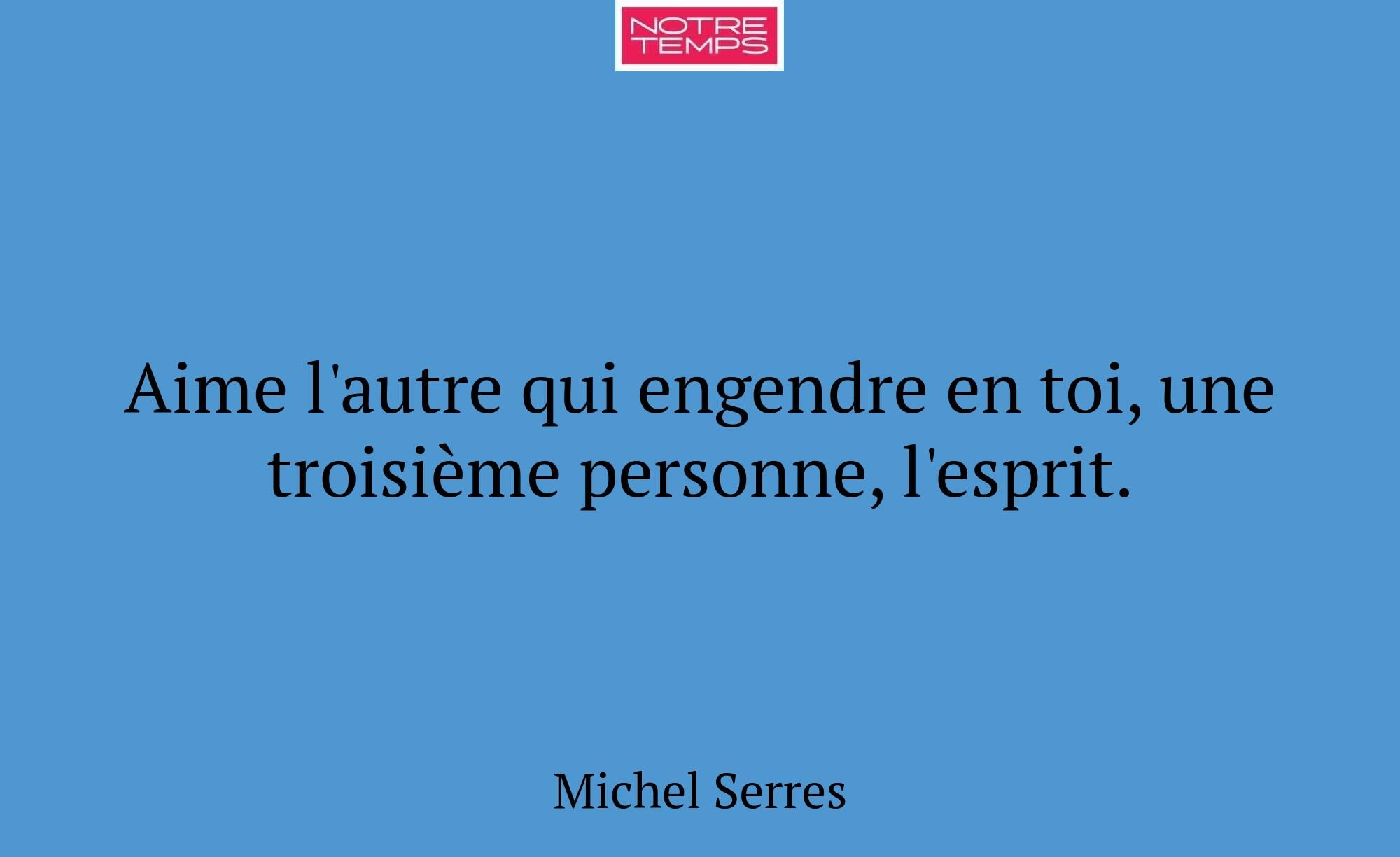 Aime l'autre qui engendre en toi, une troisième pe...
