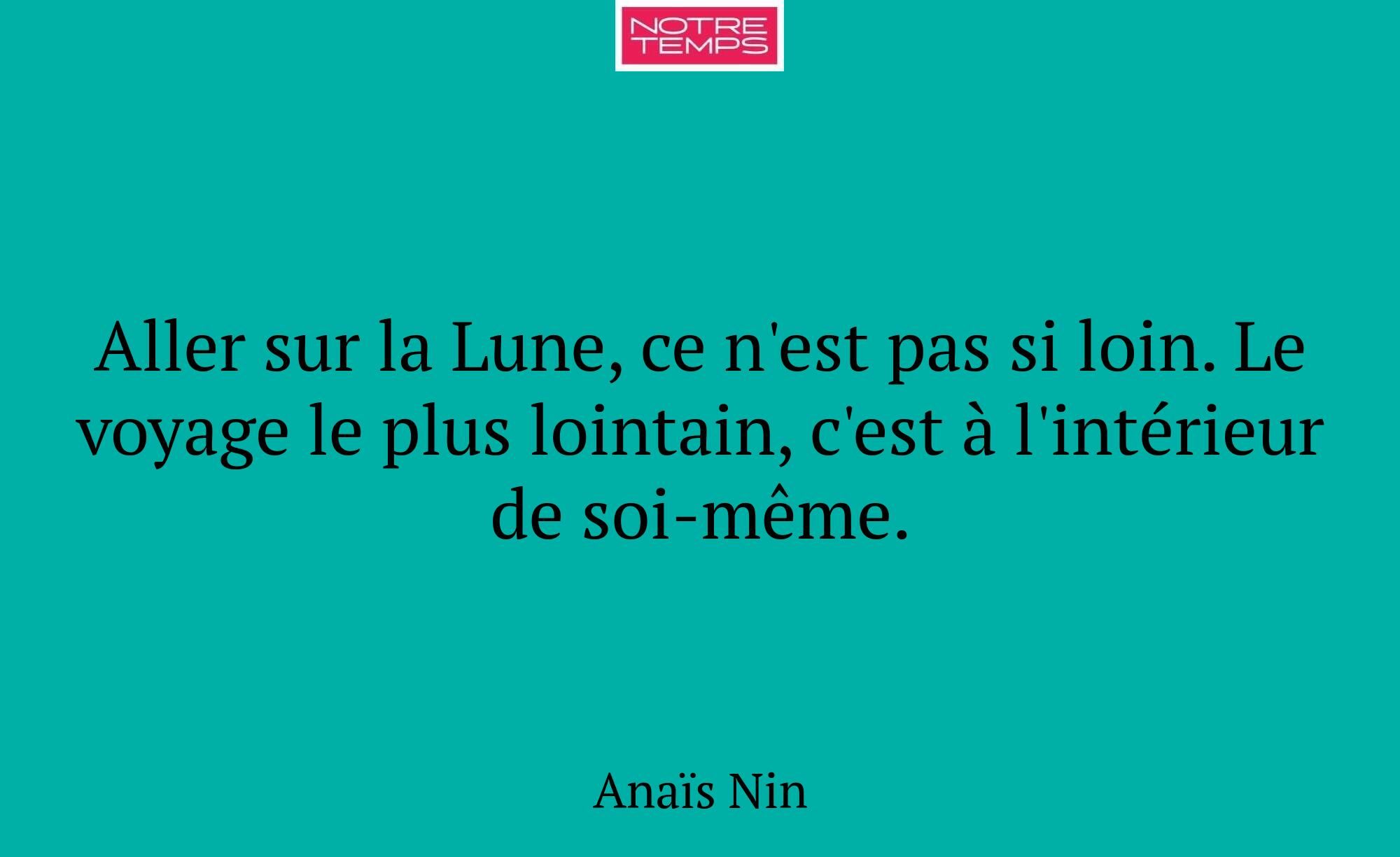 Aller sur la Lune, ce n'est pas si loin. Le voyage...