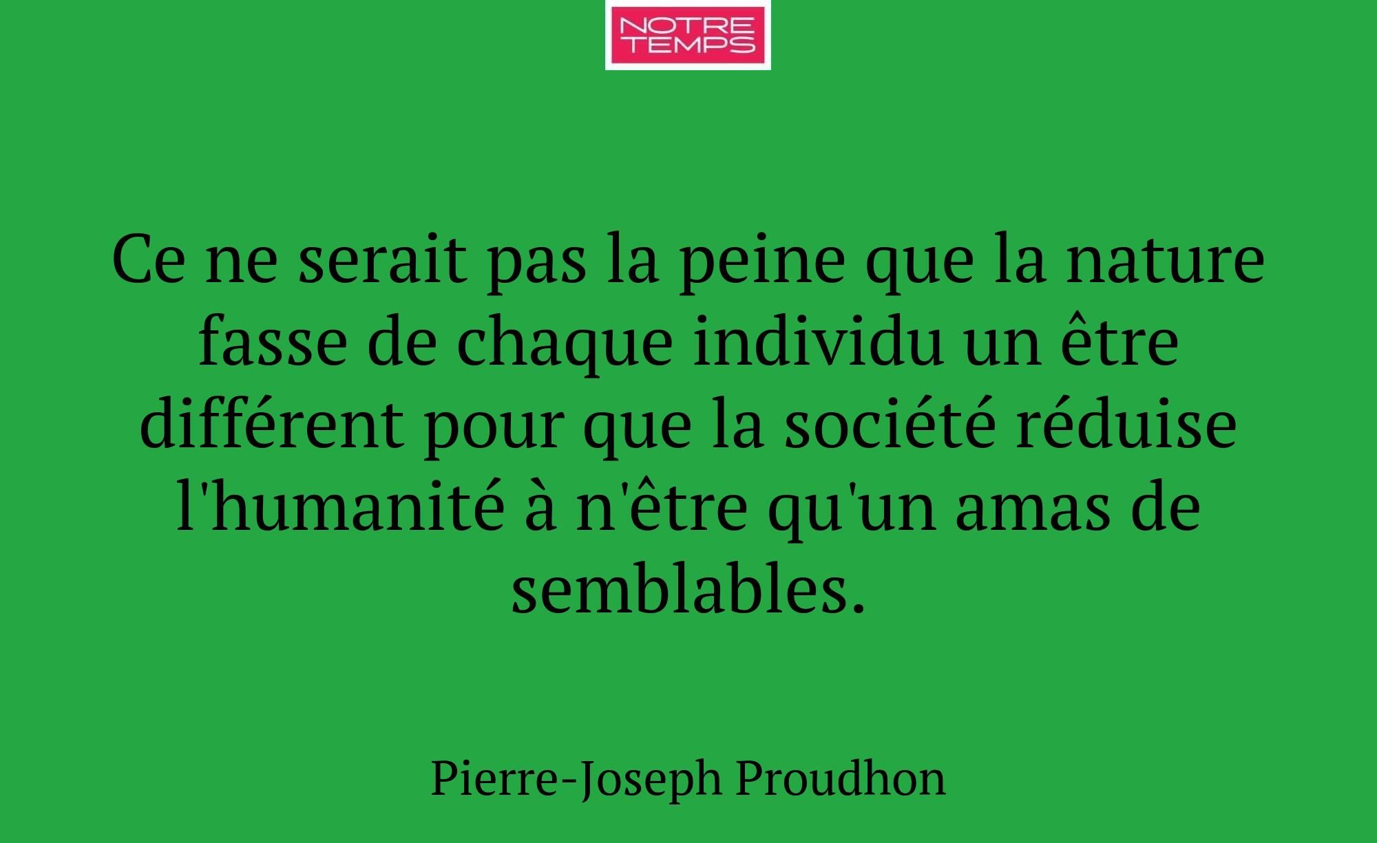 Ce ne serait pas la peine que la nature fasse de c...