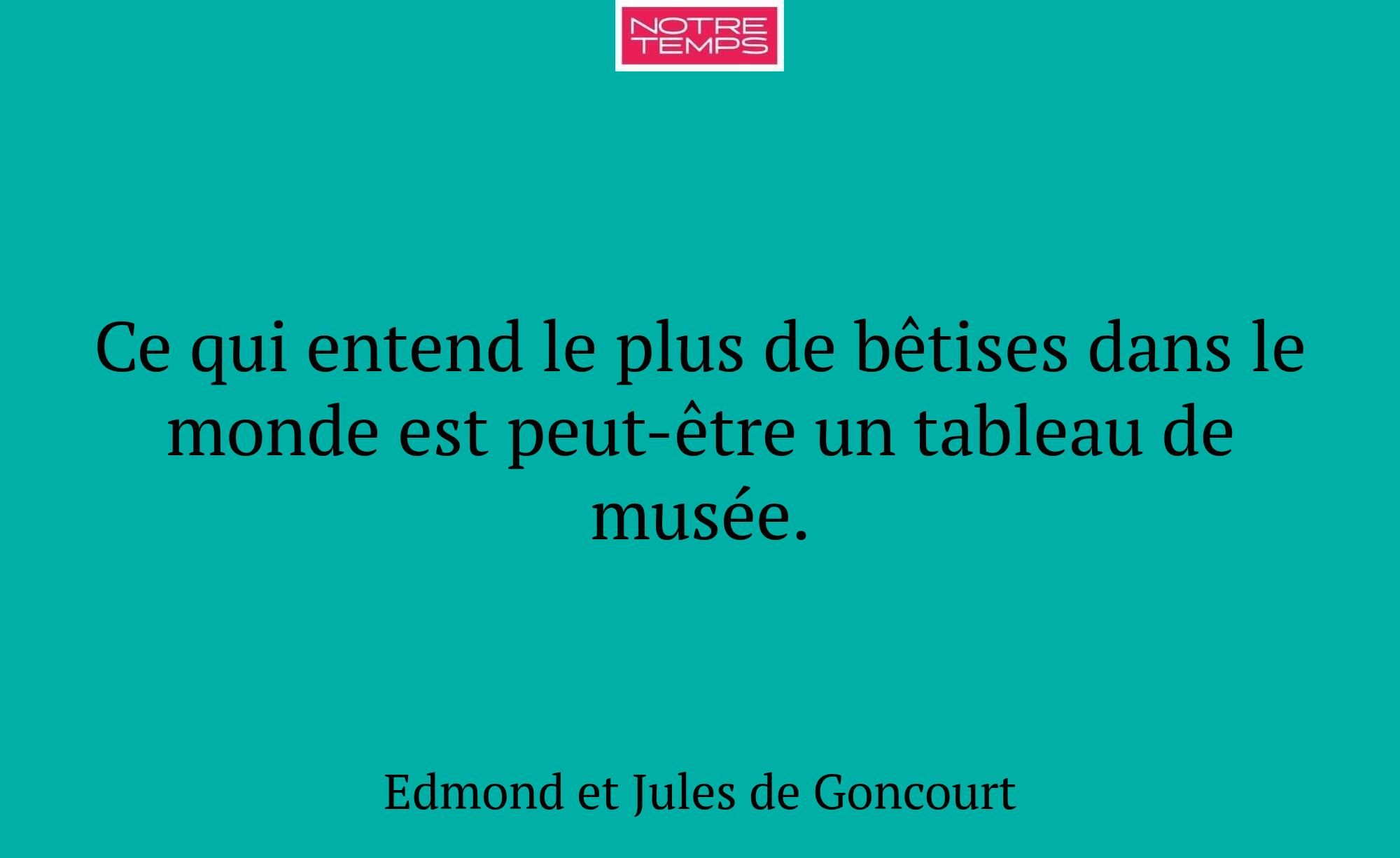 Ce qui entend le plus de bêtises dans le monde est...