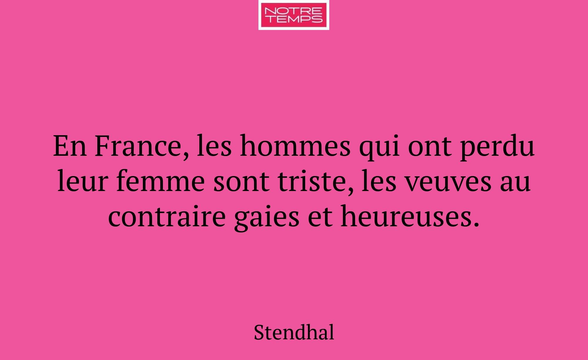 En France, les hommes qui ont perdu leur femme son...