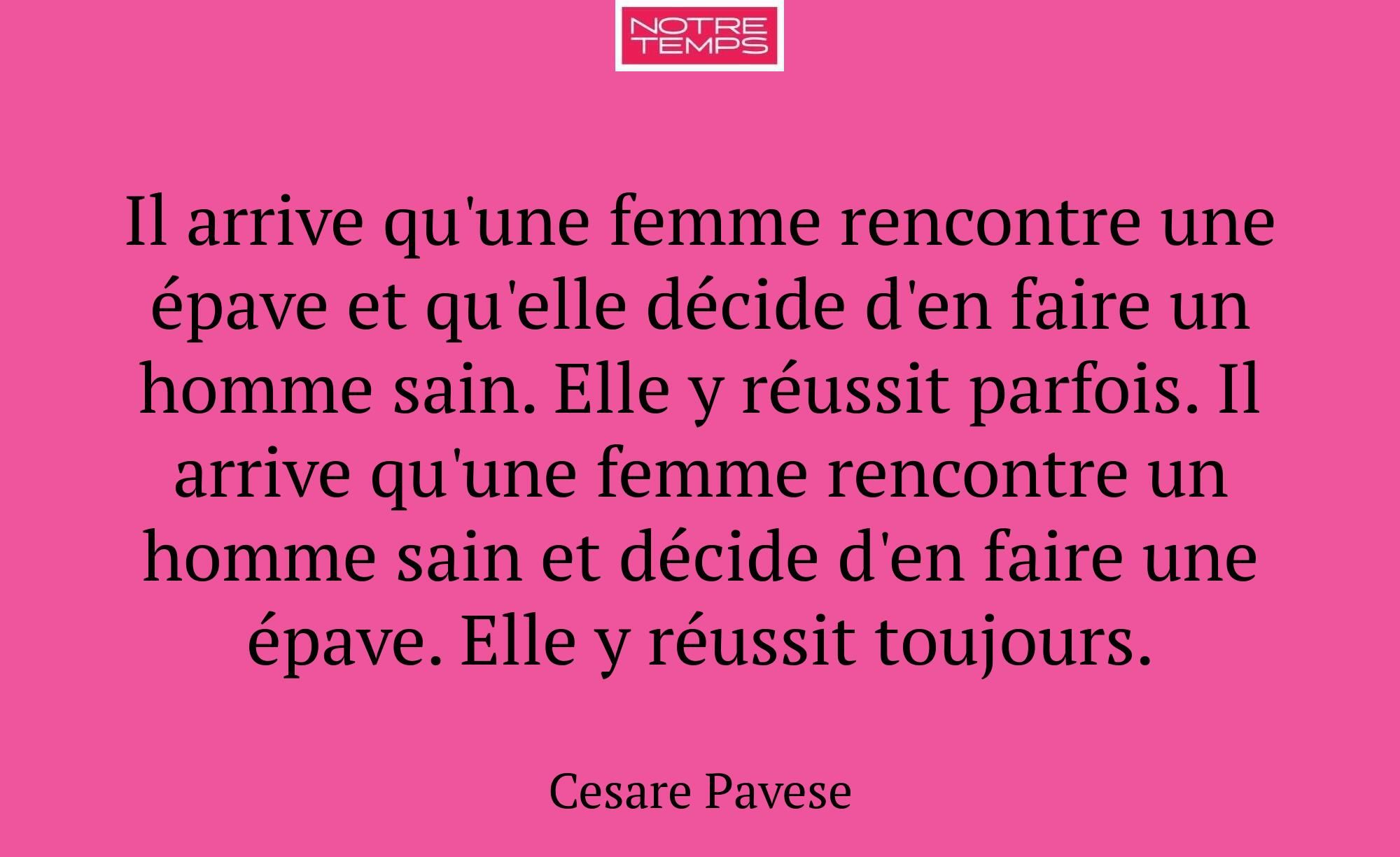 Il arrive qu'une femme rencontre une épave et qu'e...