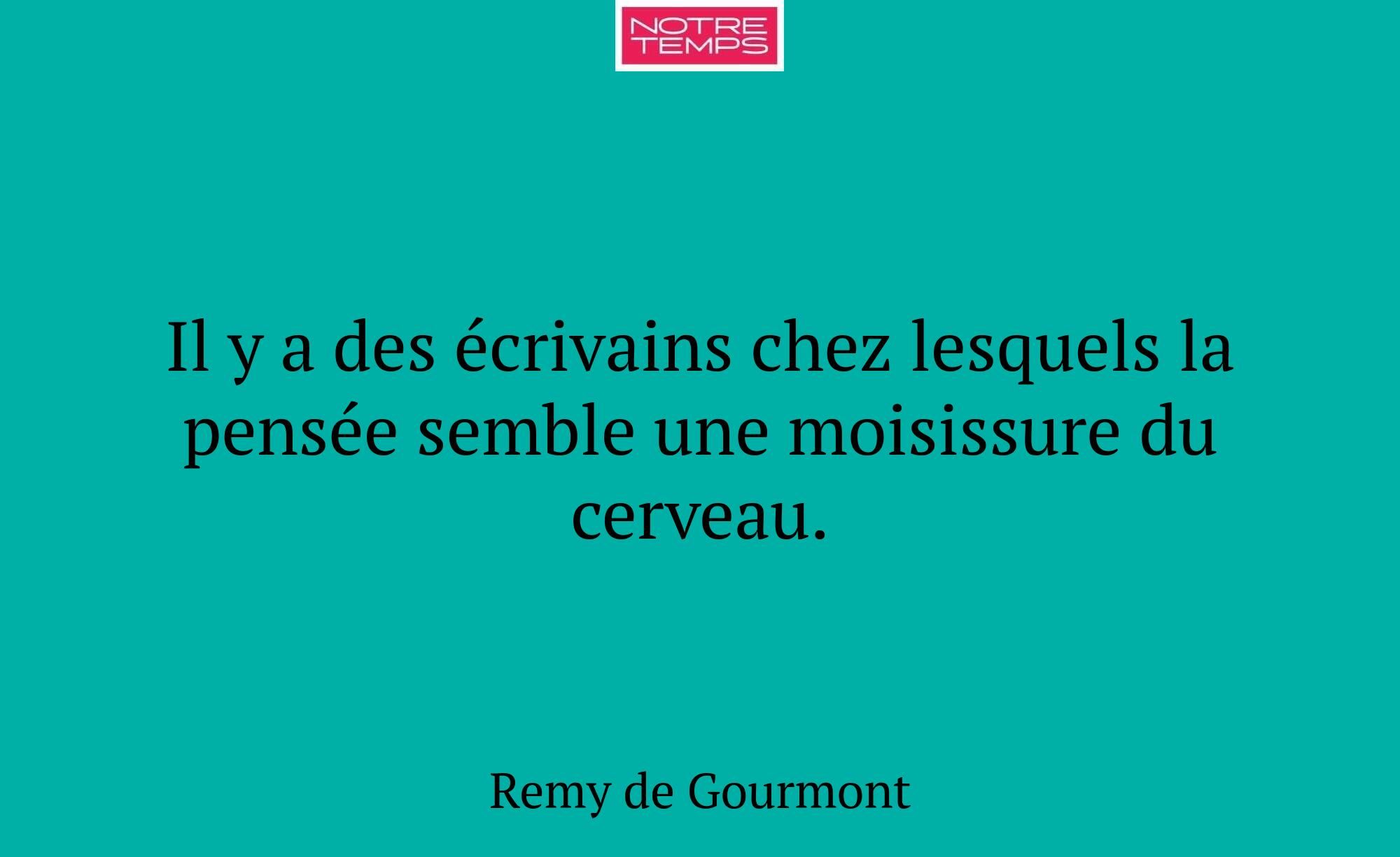Il y a des écrivains chez lesquels la pensée sembl...