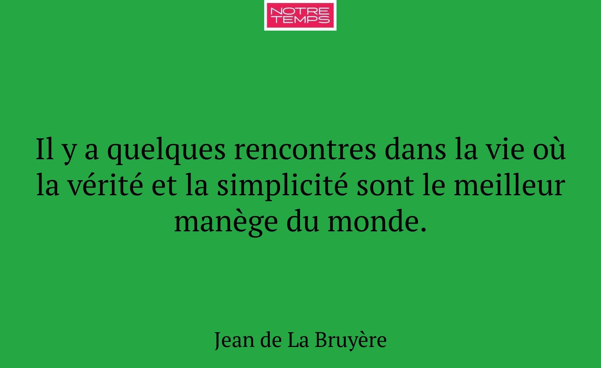 Il y a quelques rencontres dans la vie où la vérit...