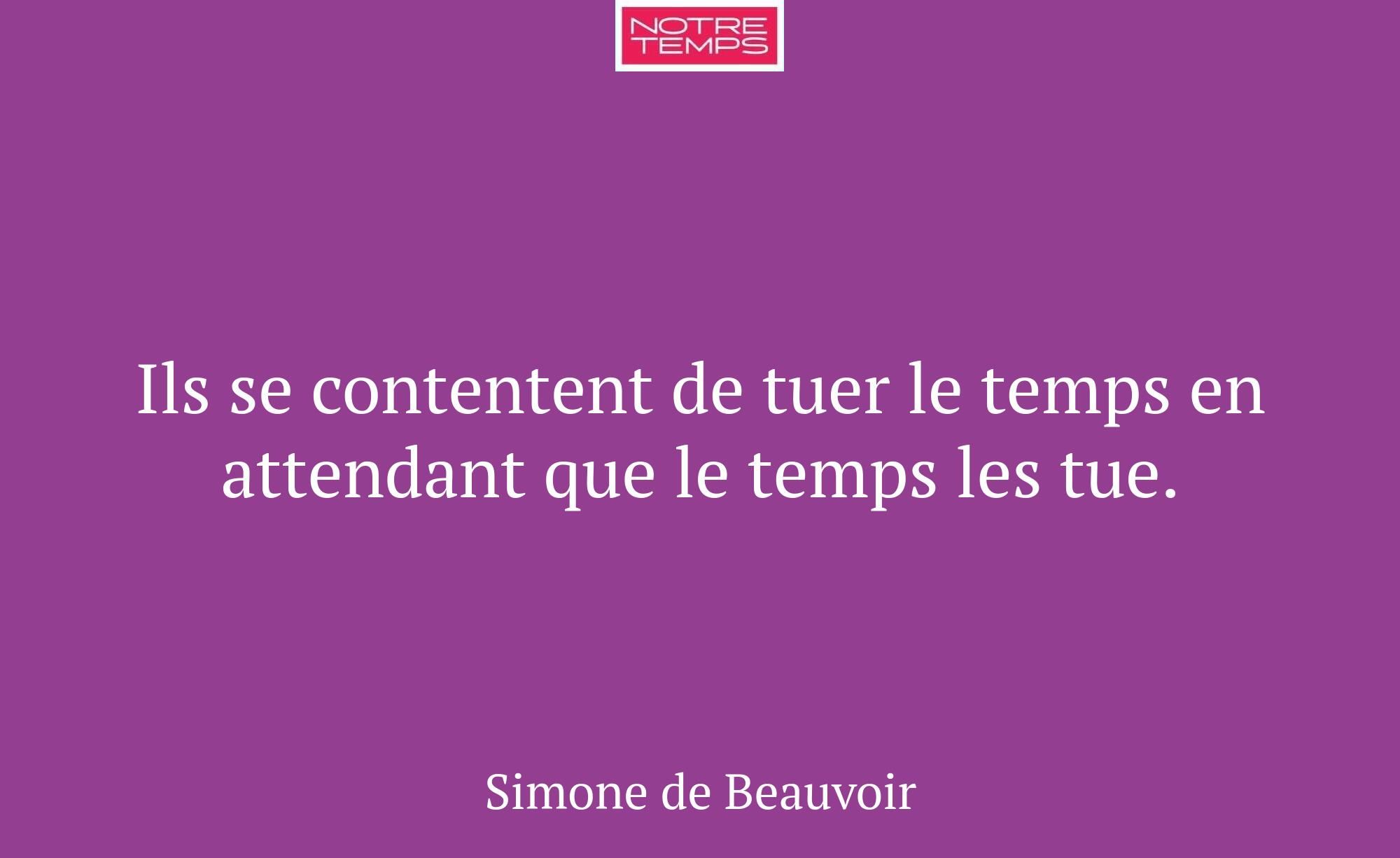 Ils se contentent de tuer le temps en attendant qu...