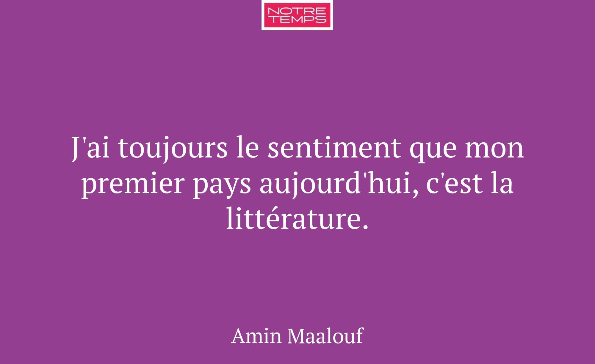 J'ai toujours le sentiment que mon premier pays au...