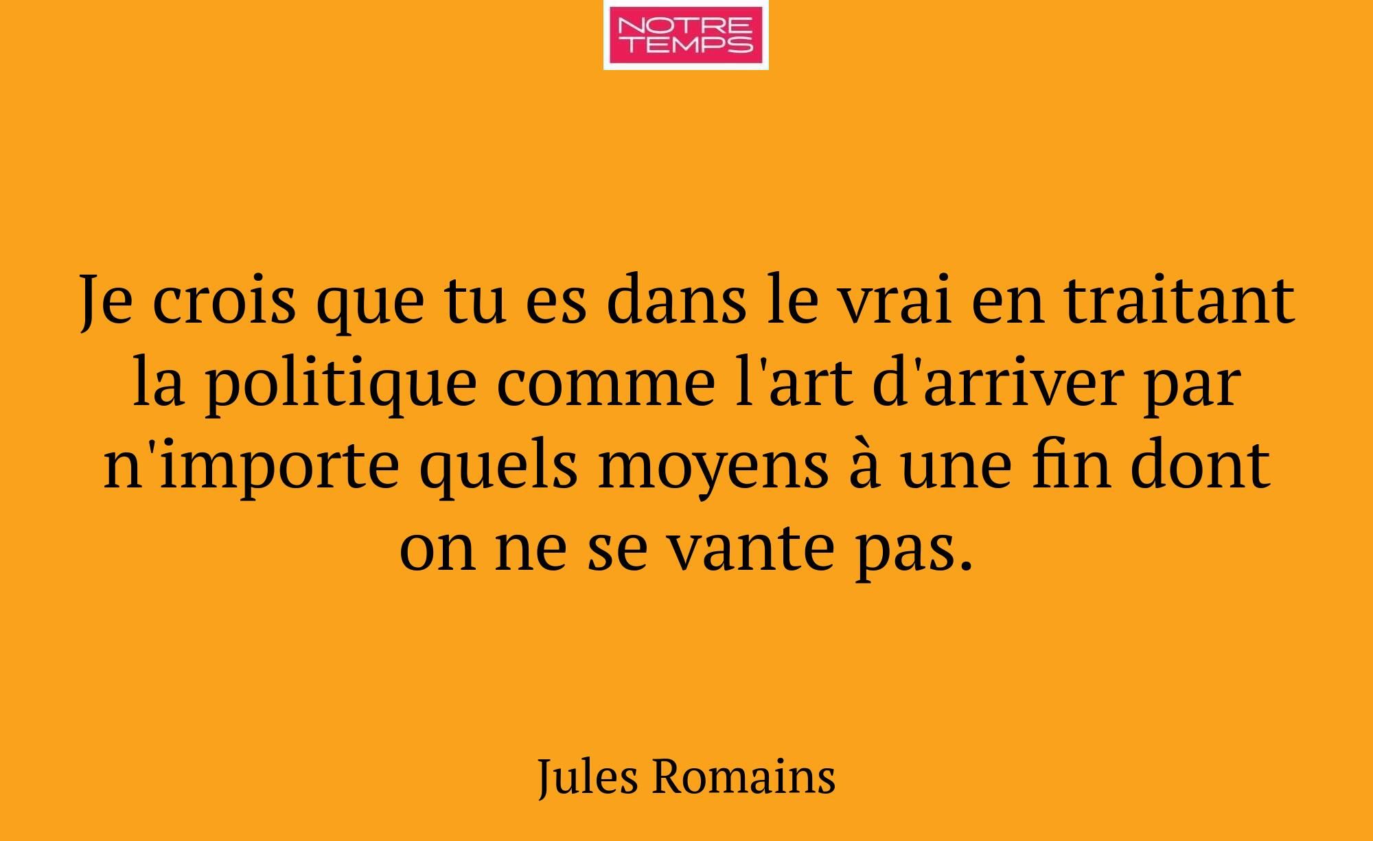 Je crois que tu es dans le vrai en traitant la pol...