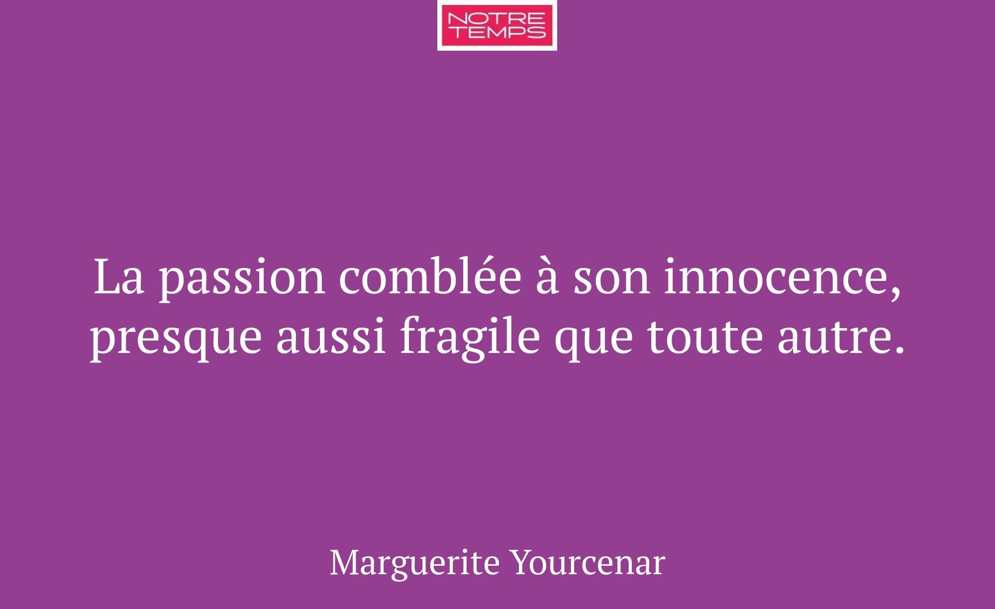 La passion comblée à son innocence, presque aussi...