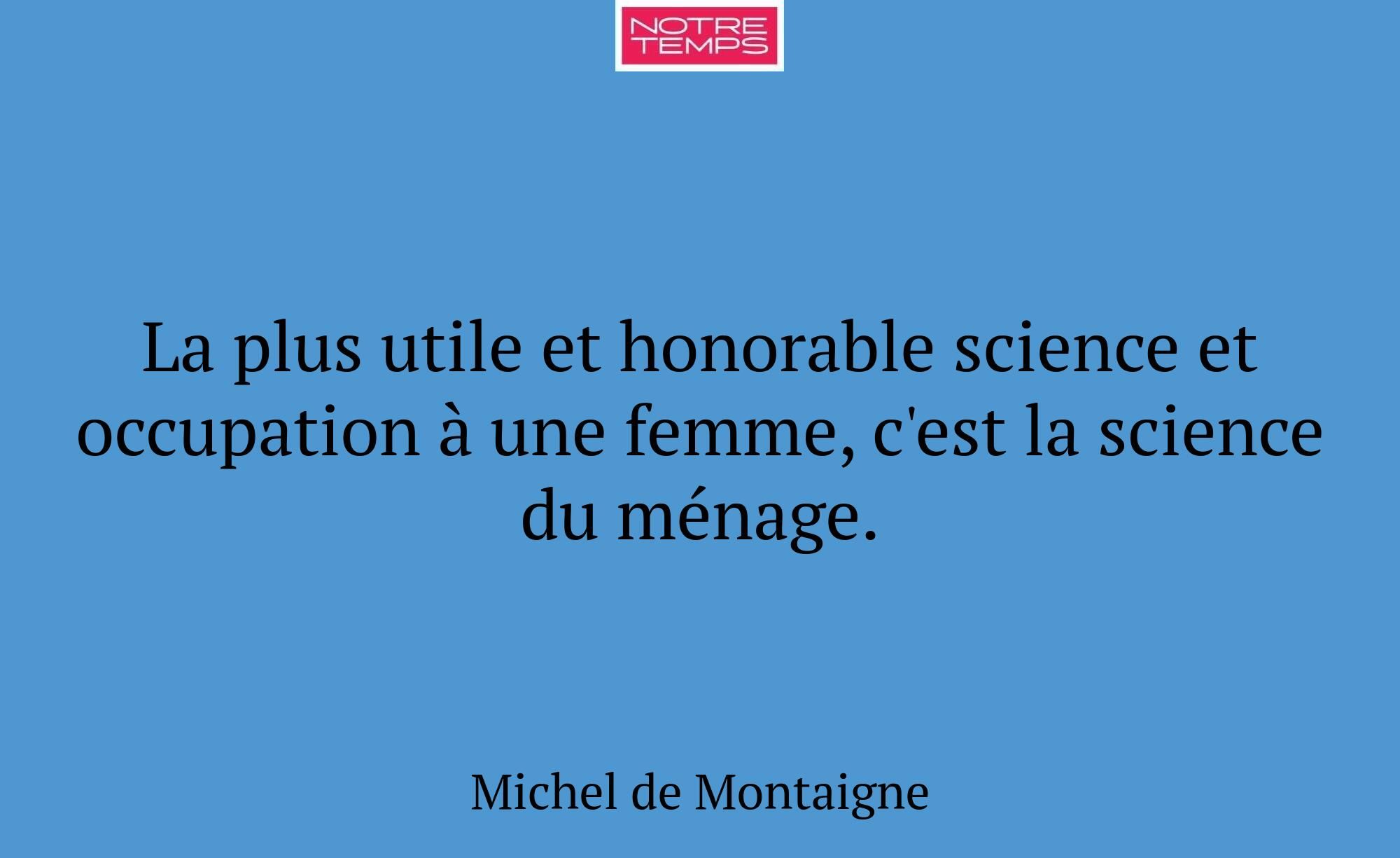 La plus utile et honorable science et occupation à...