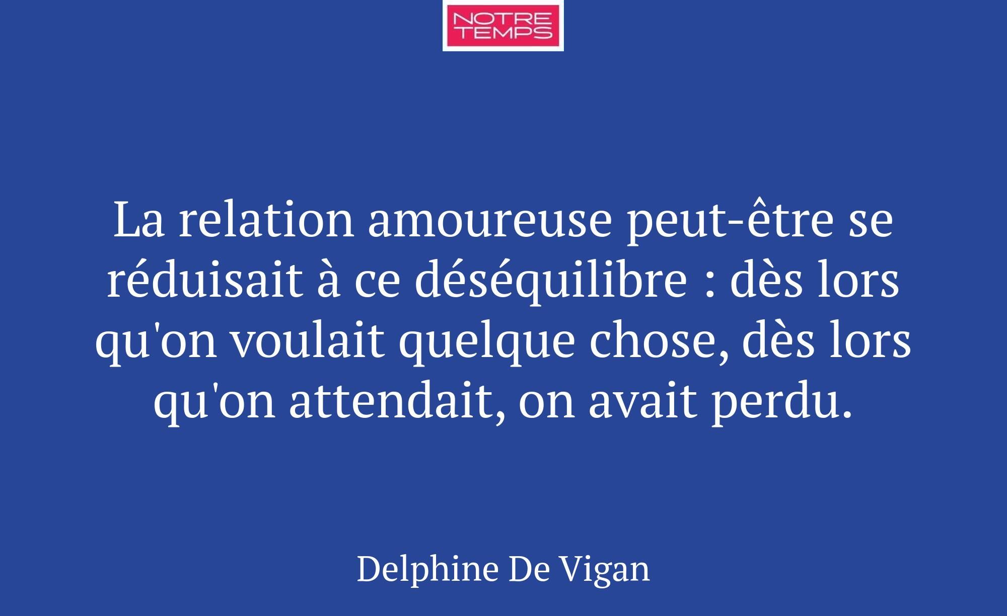 La relation amoureuse peut-être se réduisait à ce...