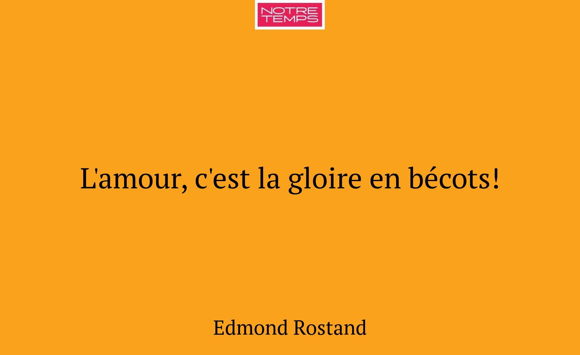 L'amour, c'est la gloire en bécots!