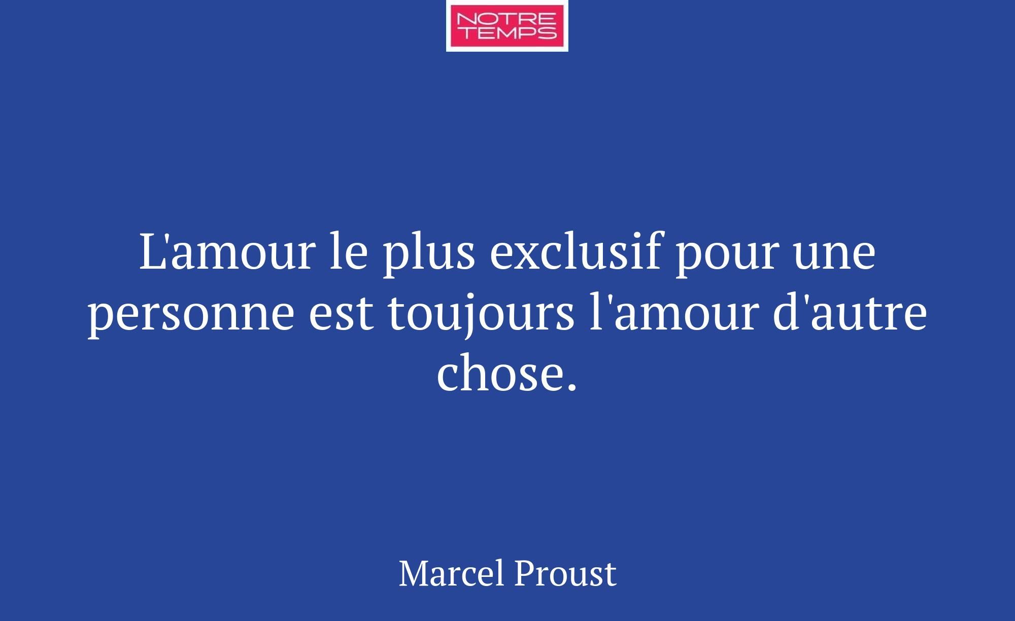 L'amour le plus exclusif pour une personne est tou...