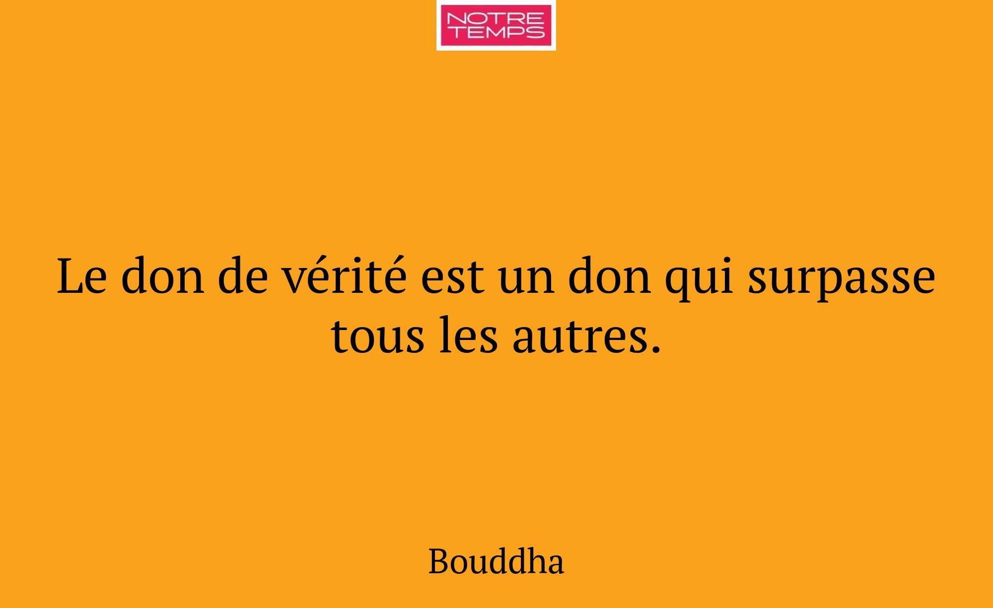 Le don de vérité est un don qui surpasse tous les...