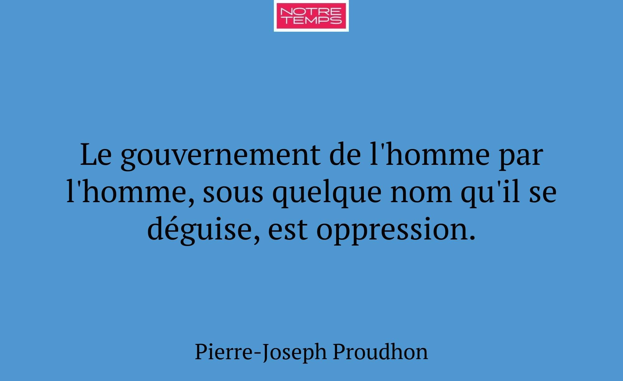 Le gouvernement de l'homme par l'homme, sous quelq...