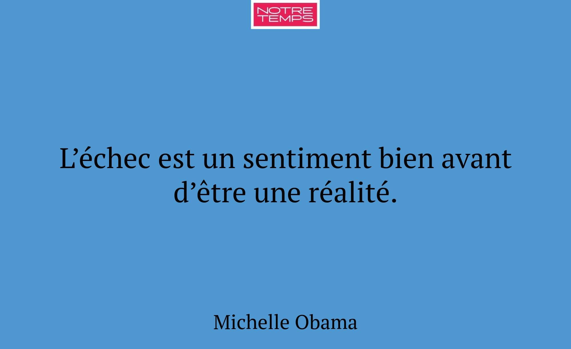 L’échec est un sentiment bien avant d’être une réa...