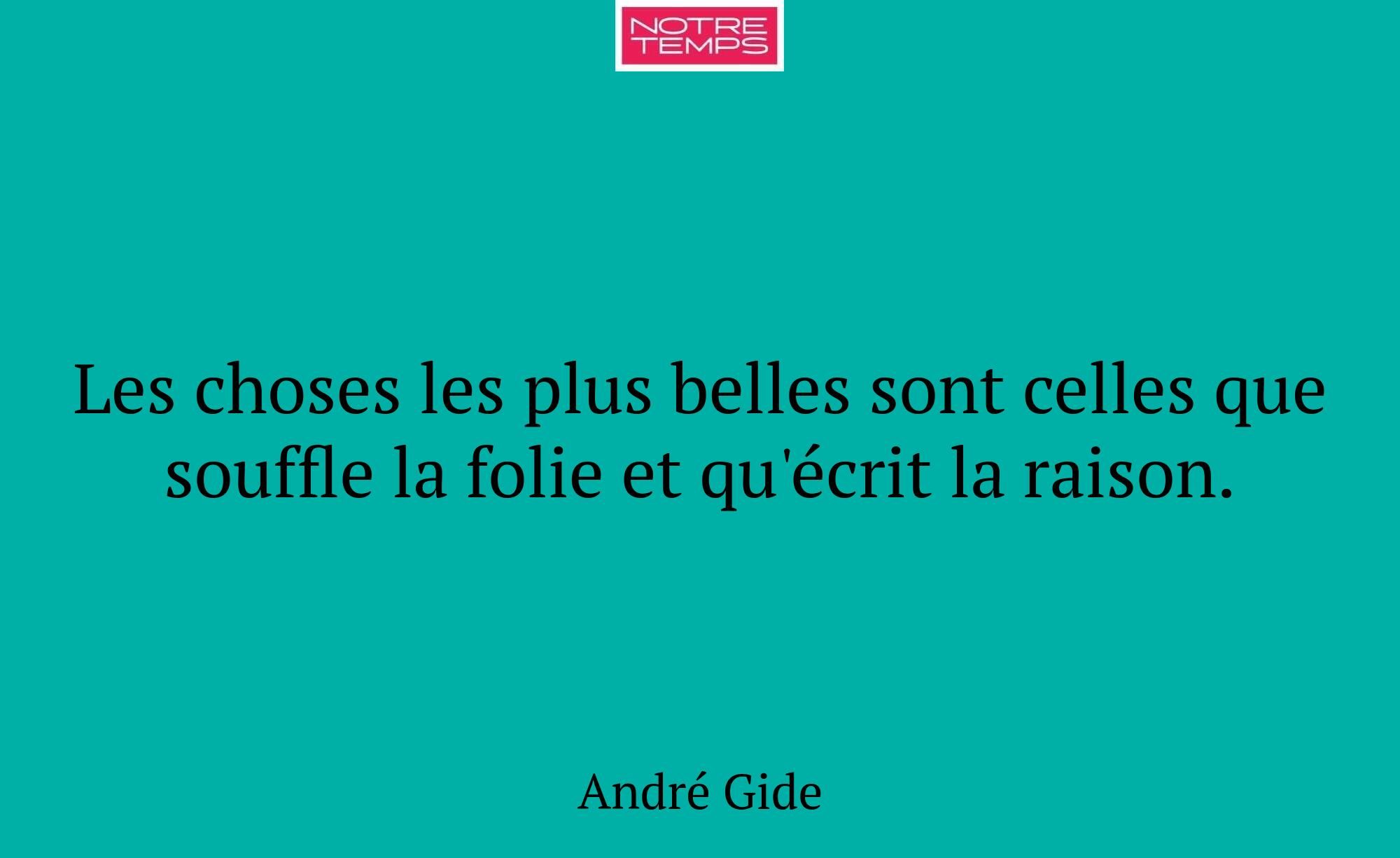 Les choses les plus belles sont celles que souffle...