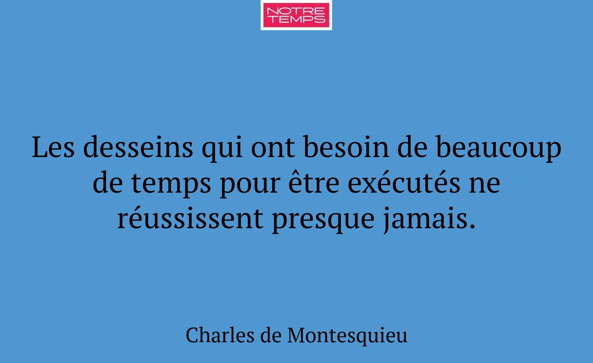 Les desseins qui ont besoin de beaucoup de temps p...
