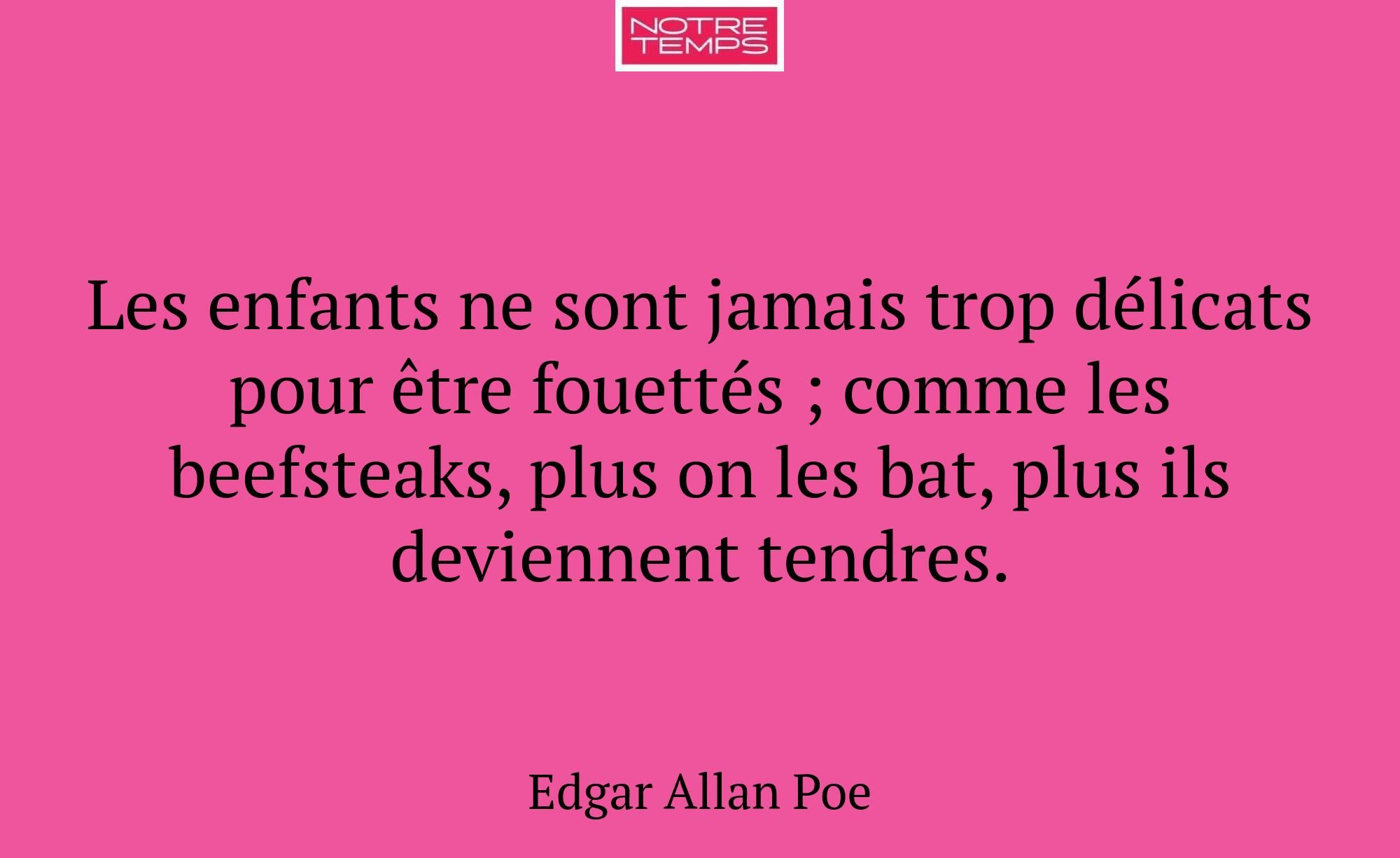 Les enfants ne sont jamais trop délicats pour être...