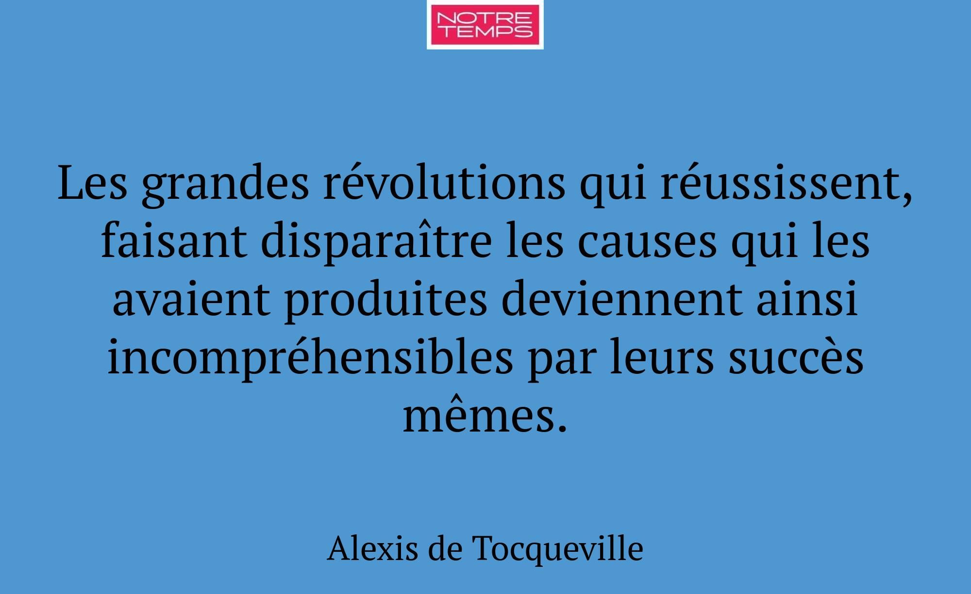 Les grandes révolutions qui réussissent, faisant d...