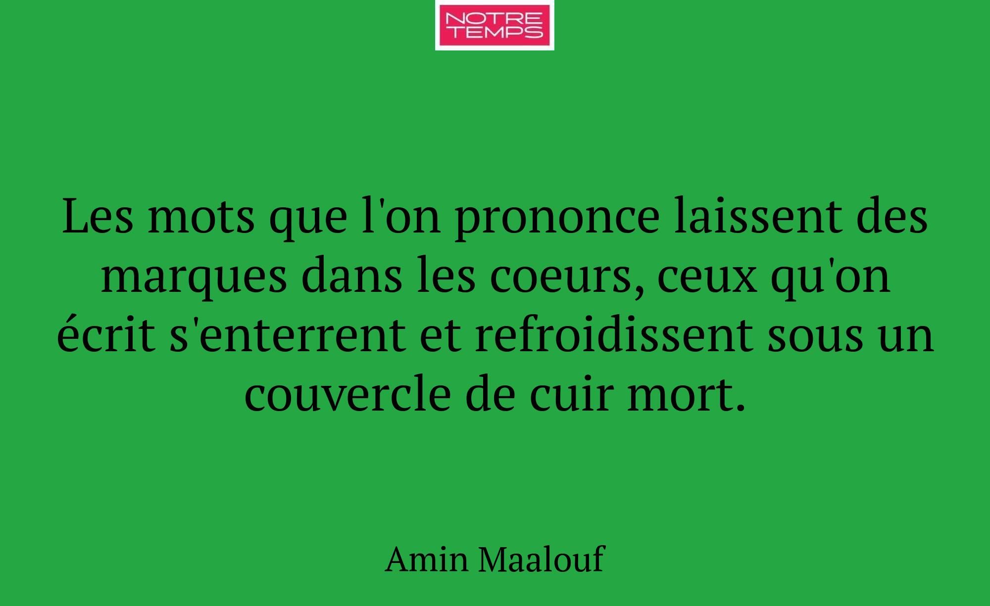 Les mots que l'on prononce laissent des marques da...
