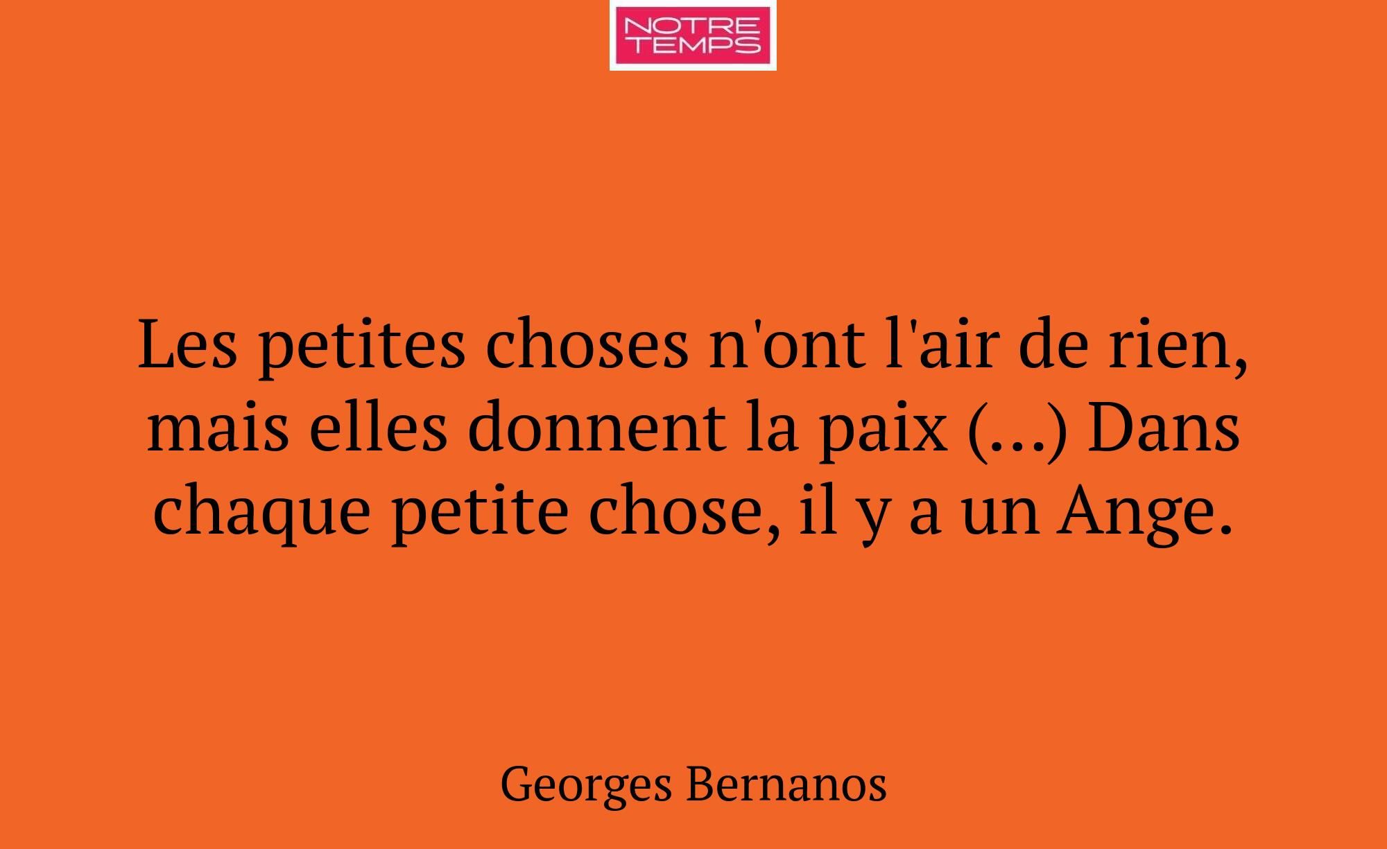 Les petites choses n'ont l'air de rien, mais elles...