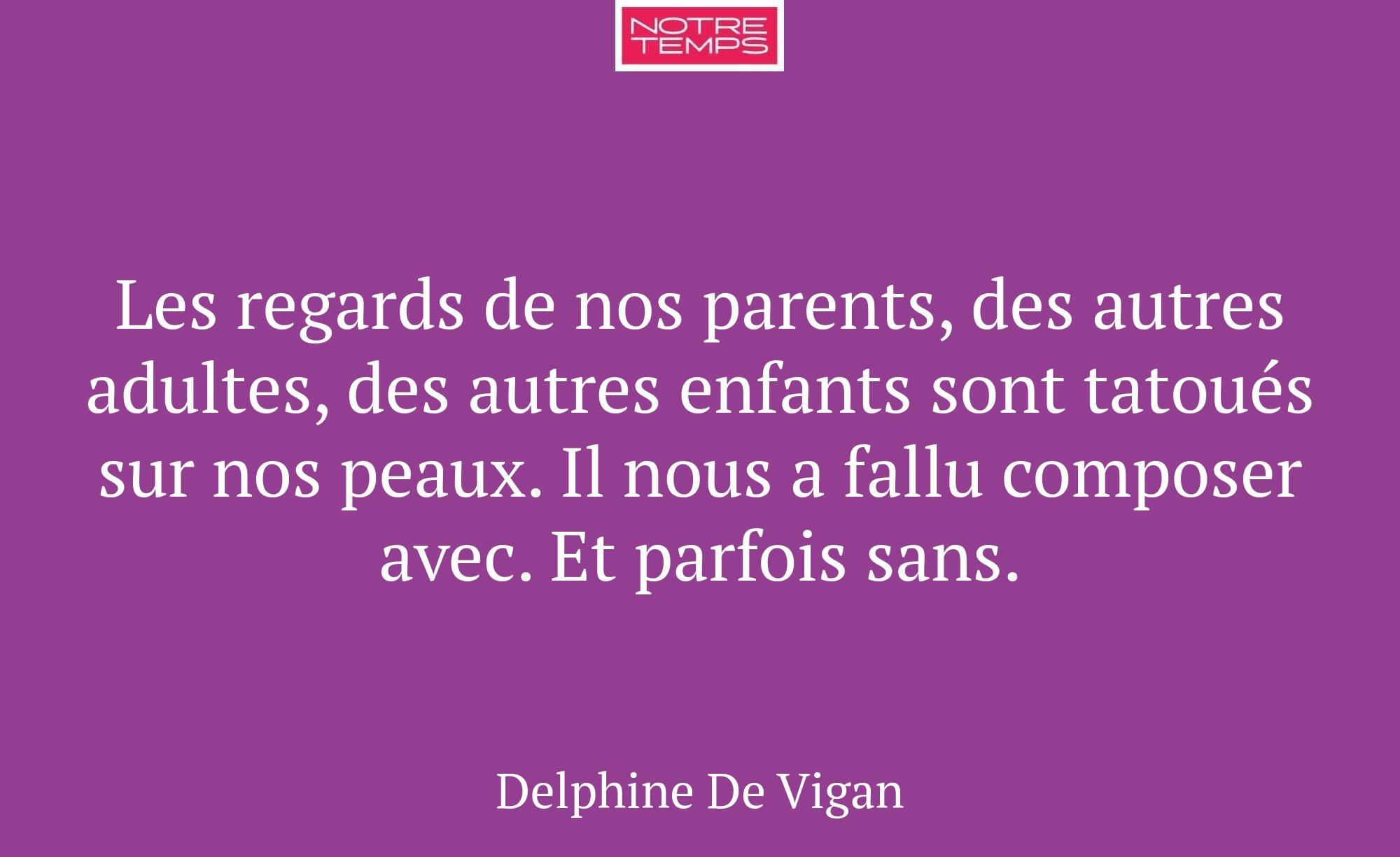 Les regards de nos parents, des autres adultes, de...