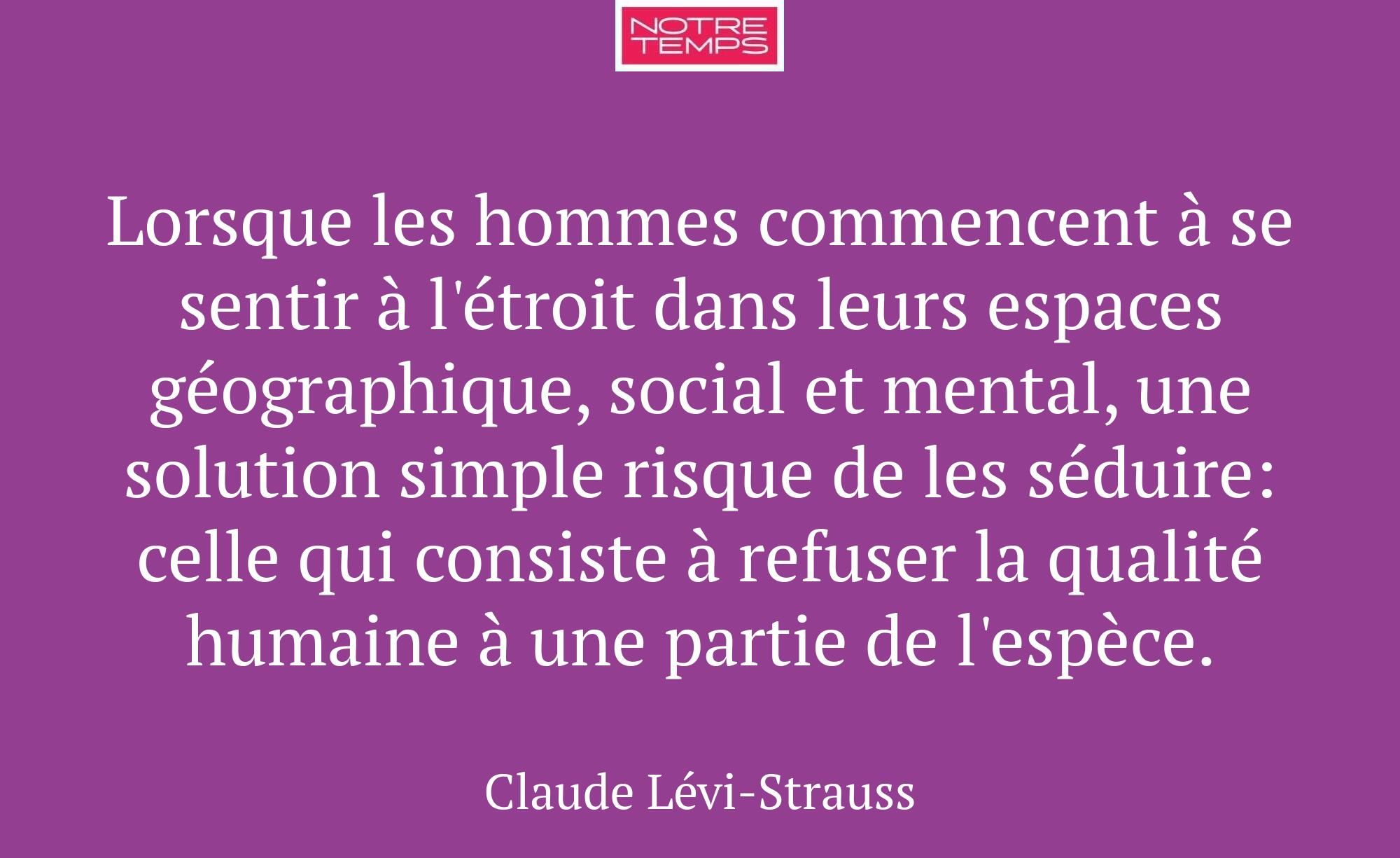 Lorsque les hommes commencent à se sentir à l'étro...