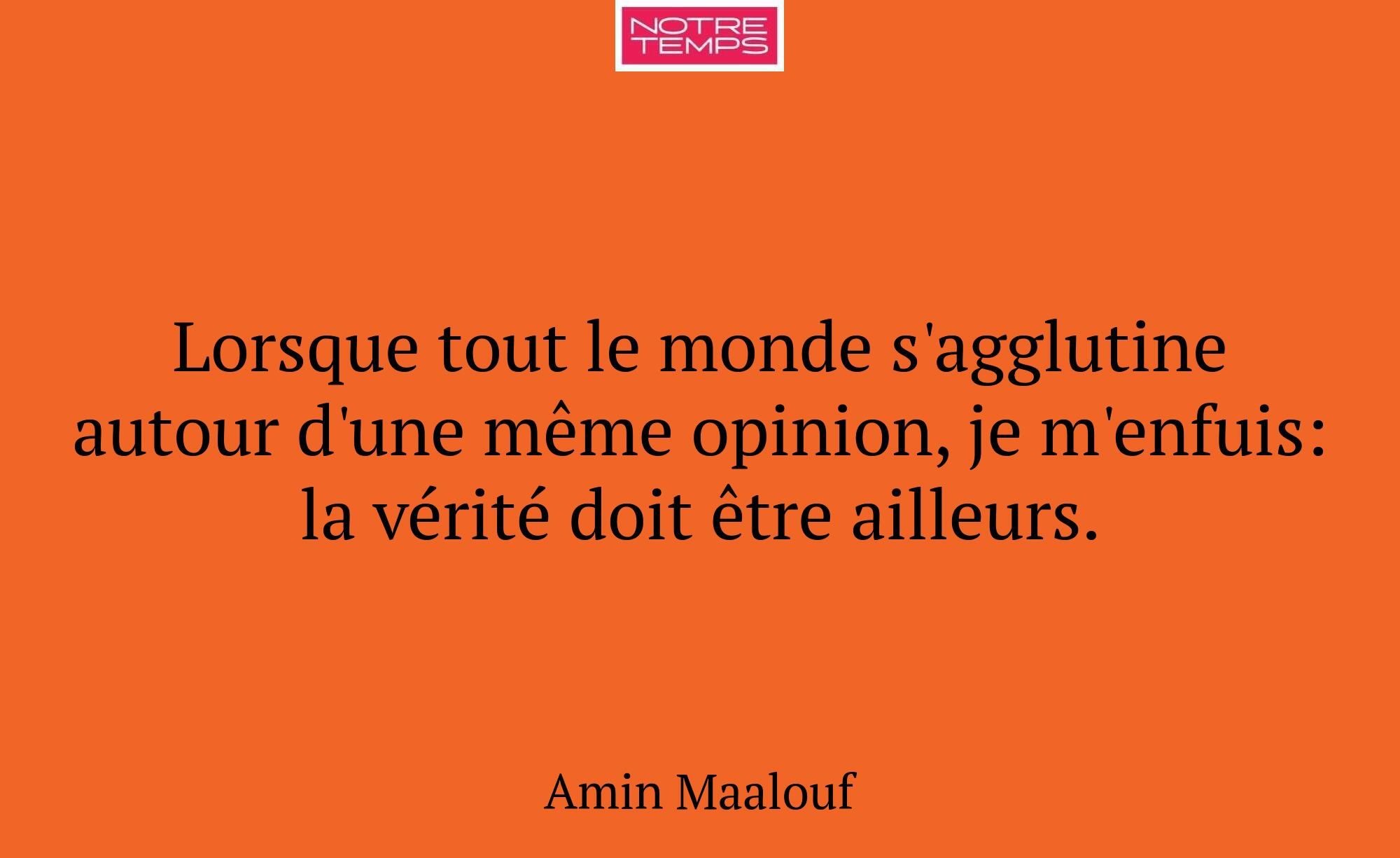 Lorsque tout le monde s'agglutine autour d'une mêm...