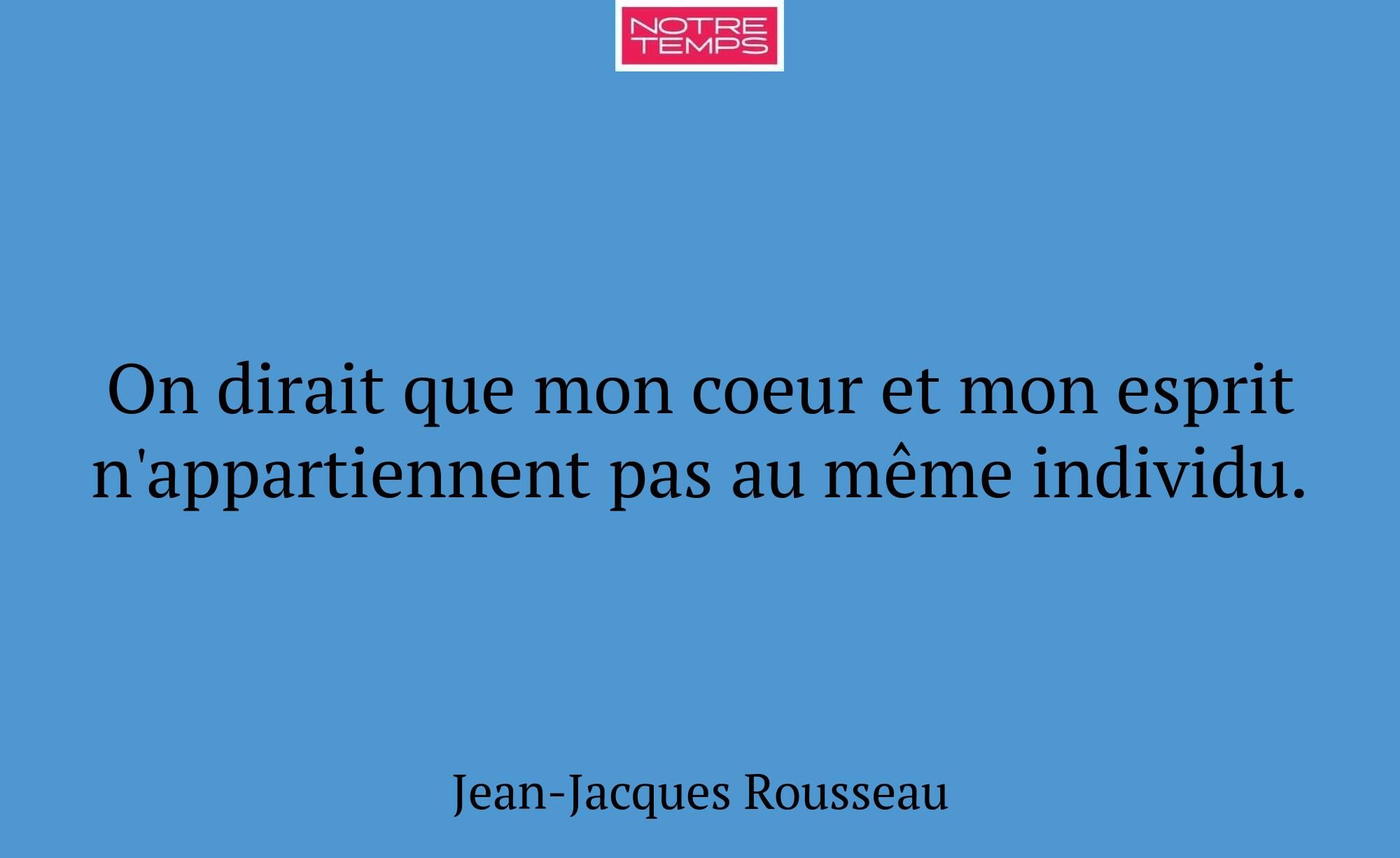 On dirait que mon coeur et mon esprit n'appartienn...
