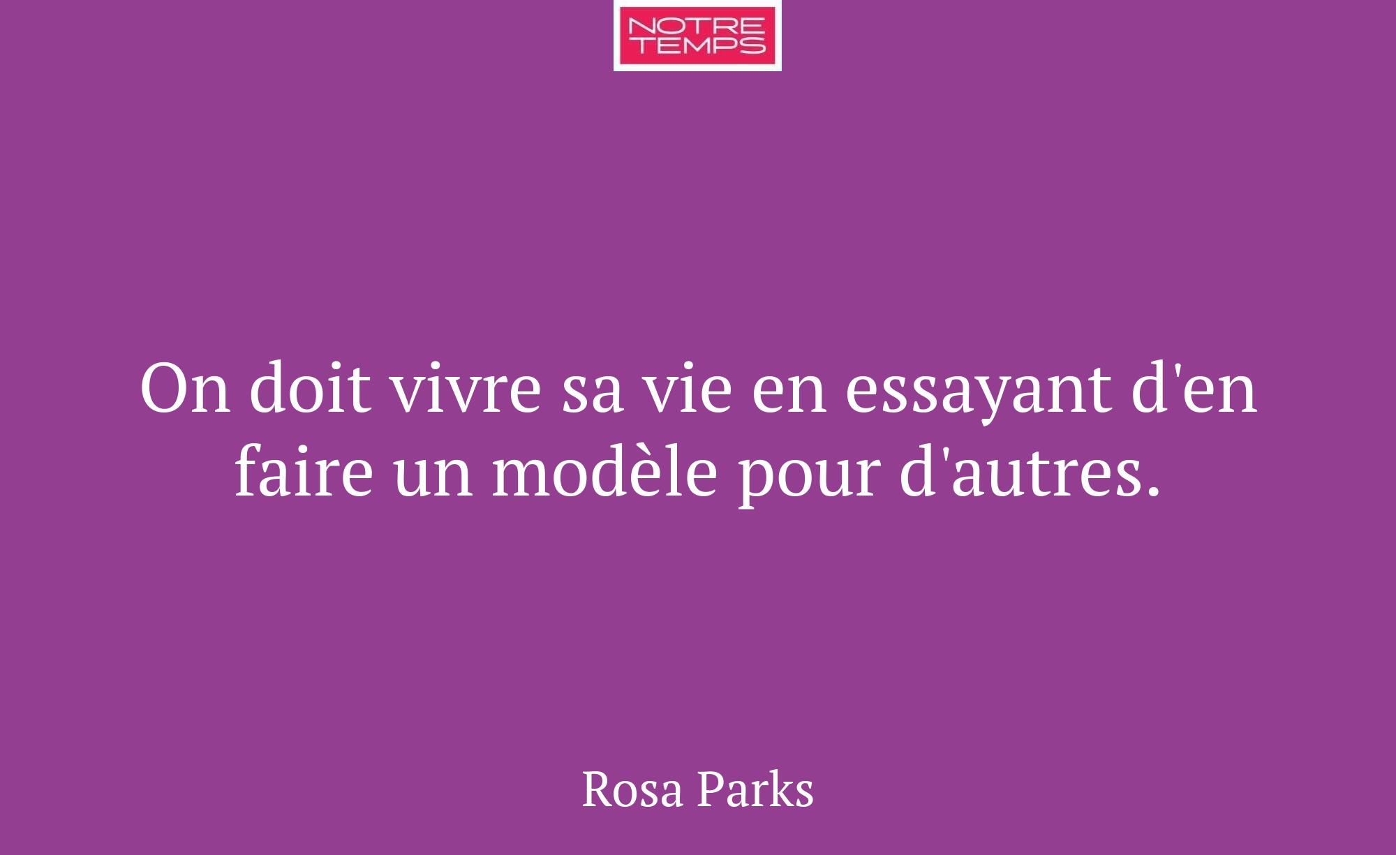 On doit vivre sa vie en essayant d'en faire un mod...