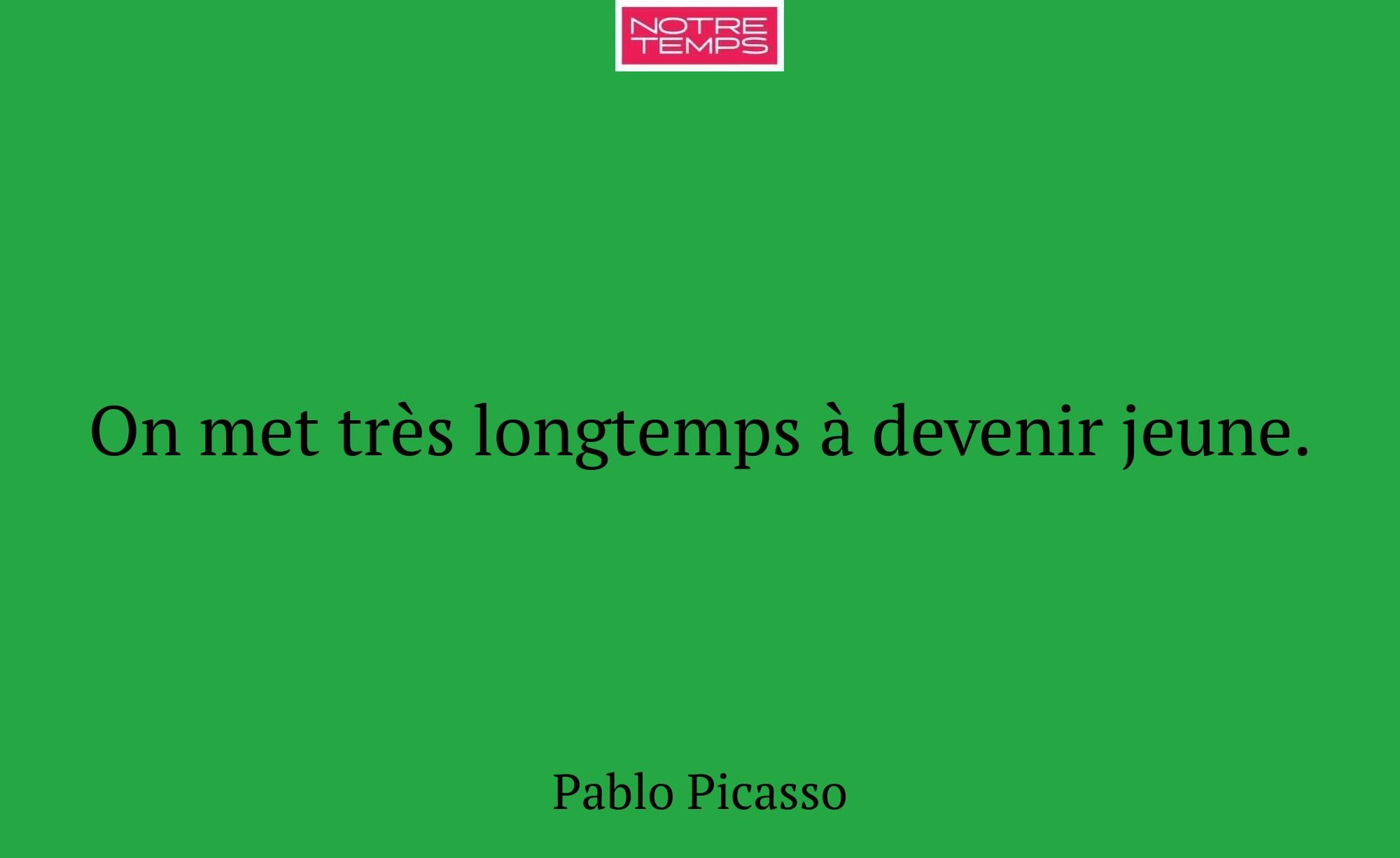 On met très longtemps à devenir jeune.
