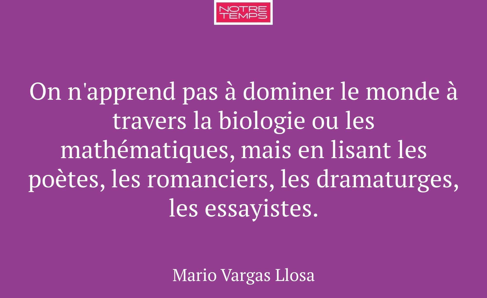 On n'apprend pas à dominer le monde à travers la b...