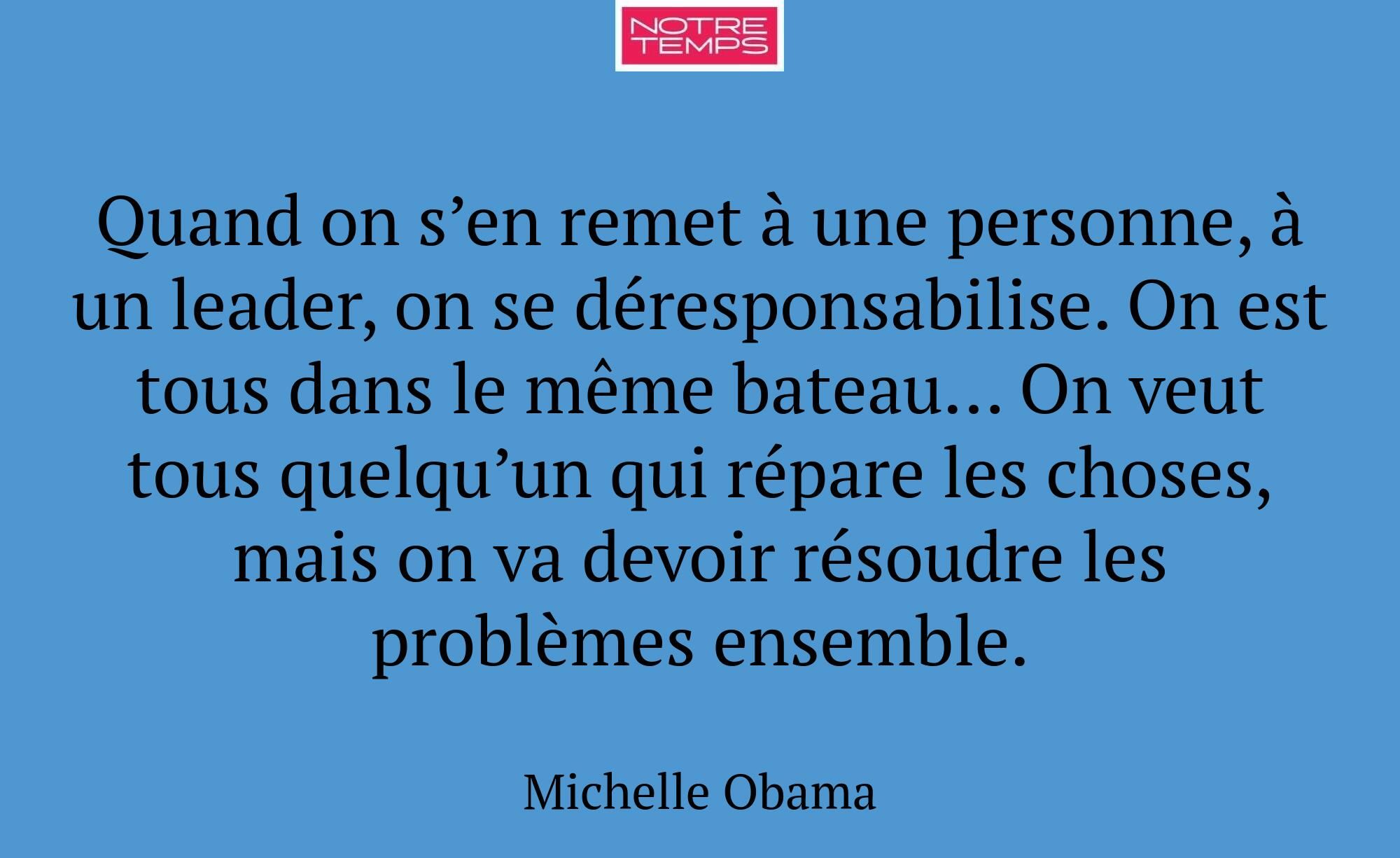Quand on s’en remet à une personne, à un leader, o...