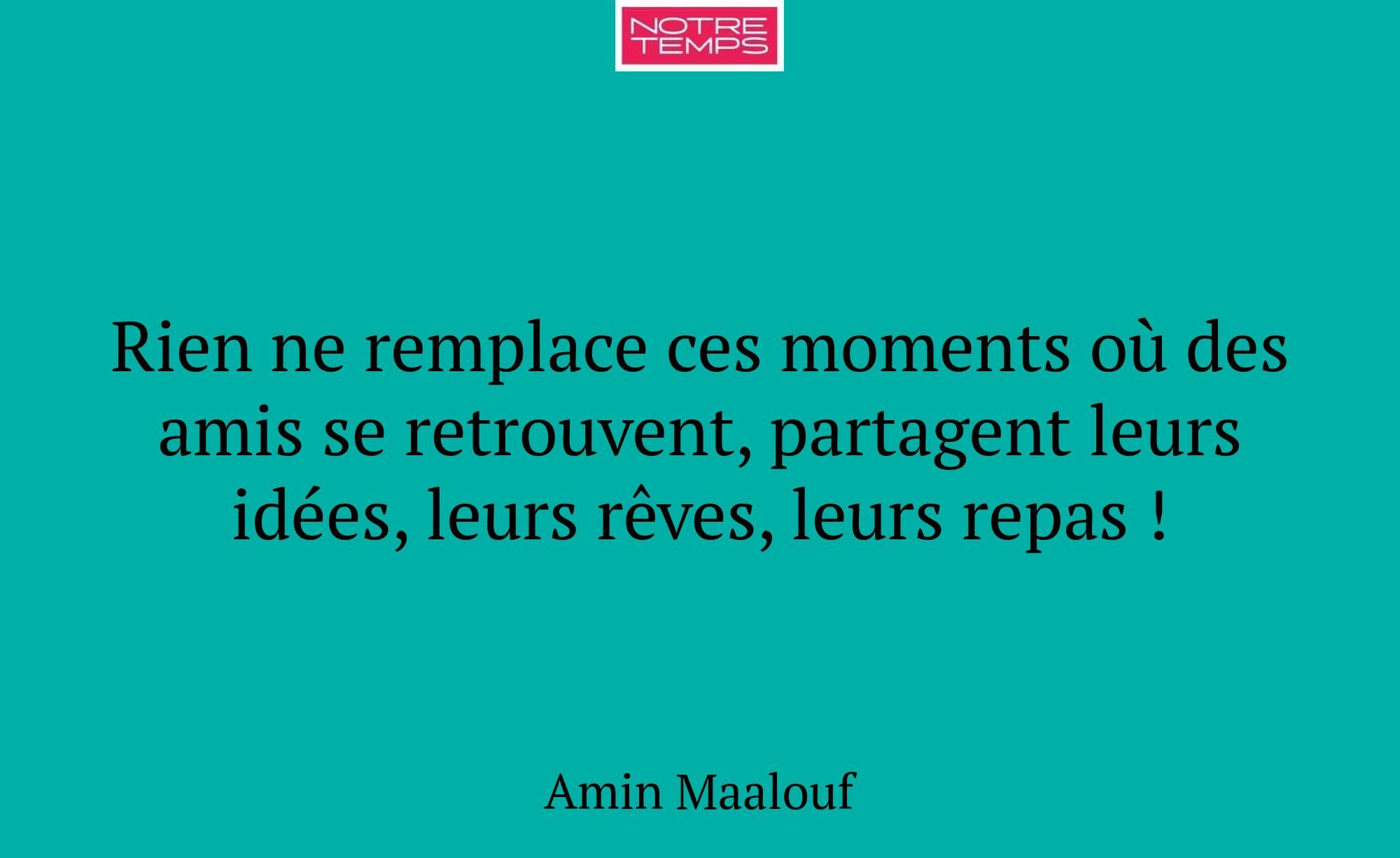 Rien ne remplace ces moments où des amis se retrou...