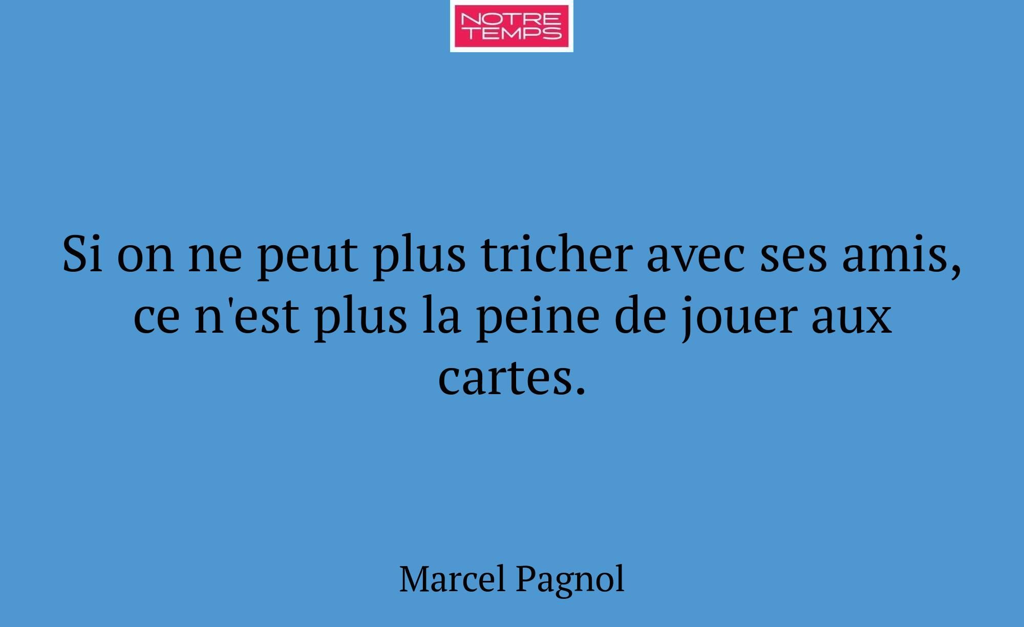 Si on ne peut plus tricher avec ses amis, ce n'est...