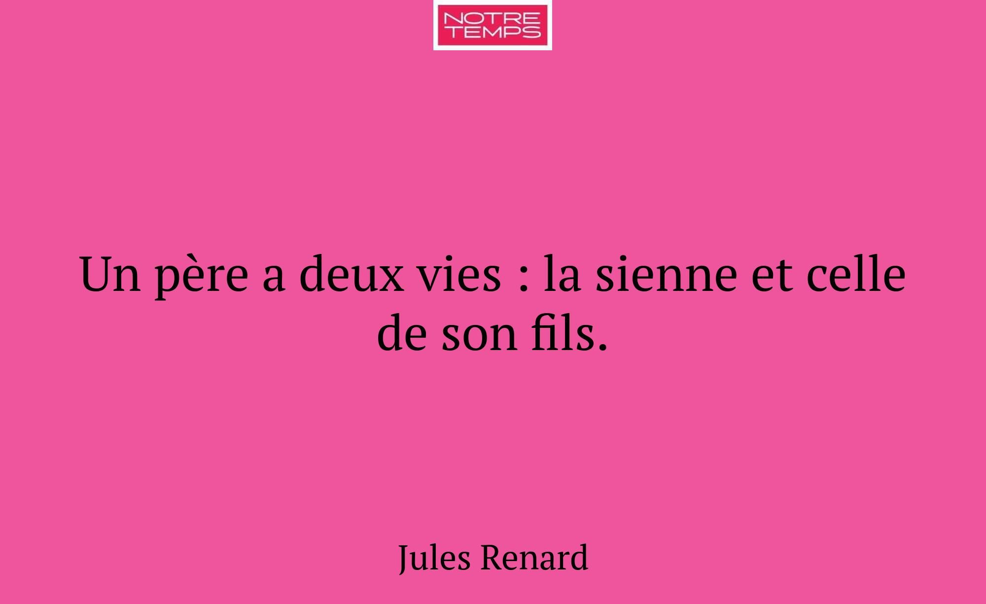 Un père a deux vies : la sienne et celle de son fi...