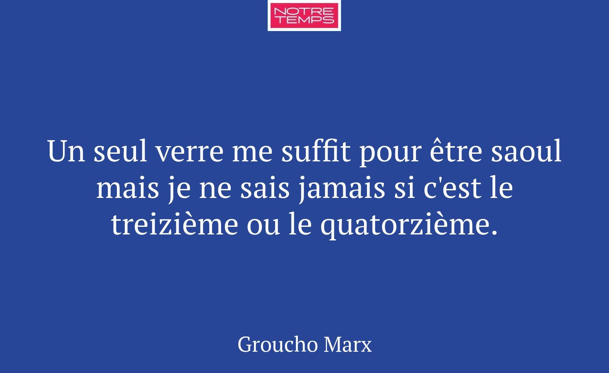Un seul verre me suffit pour être saoul mais je ne...