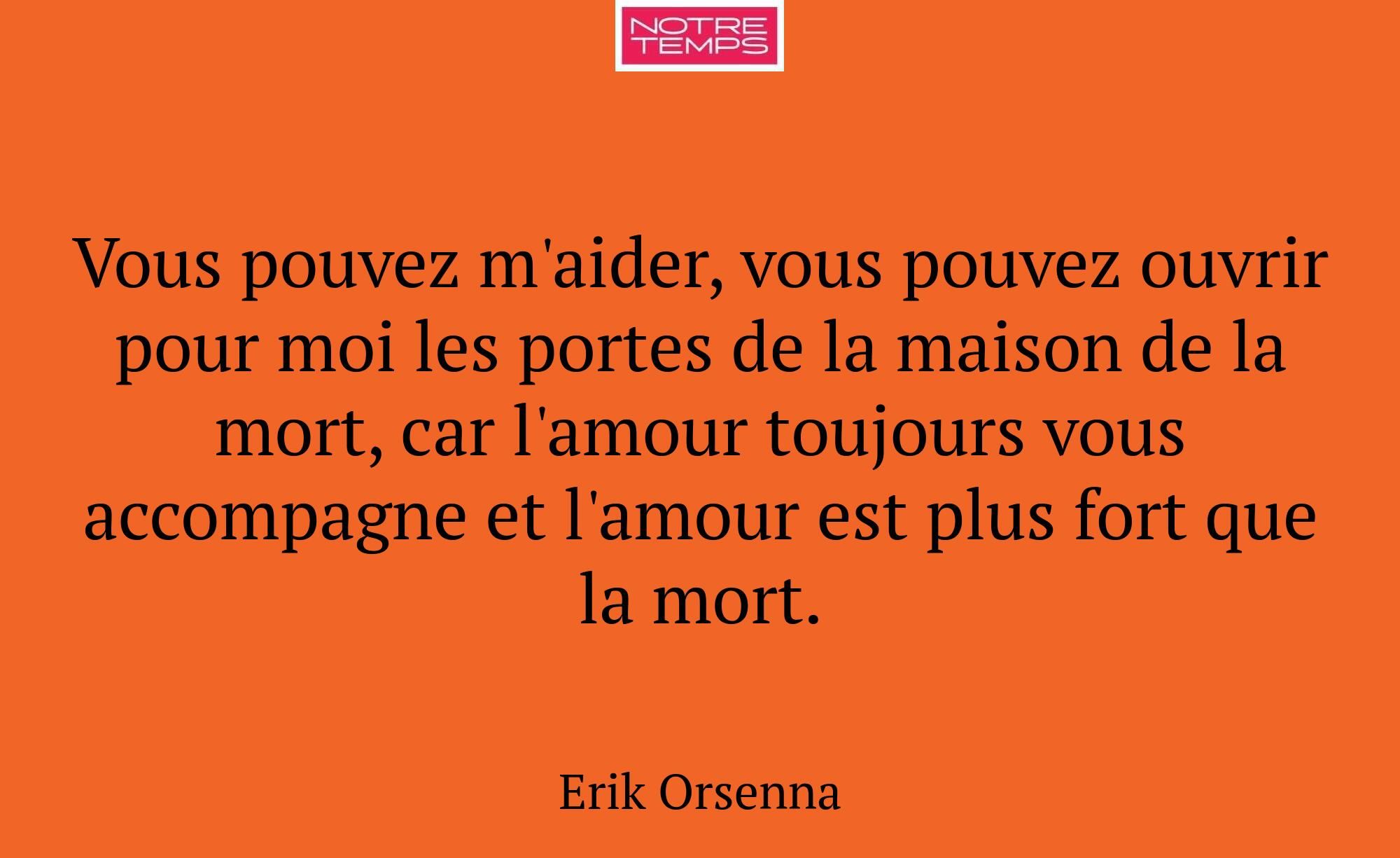 Vous pouvez m'aider, vous pouvez ouvrir pour moi l...