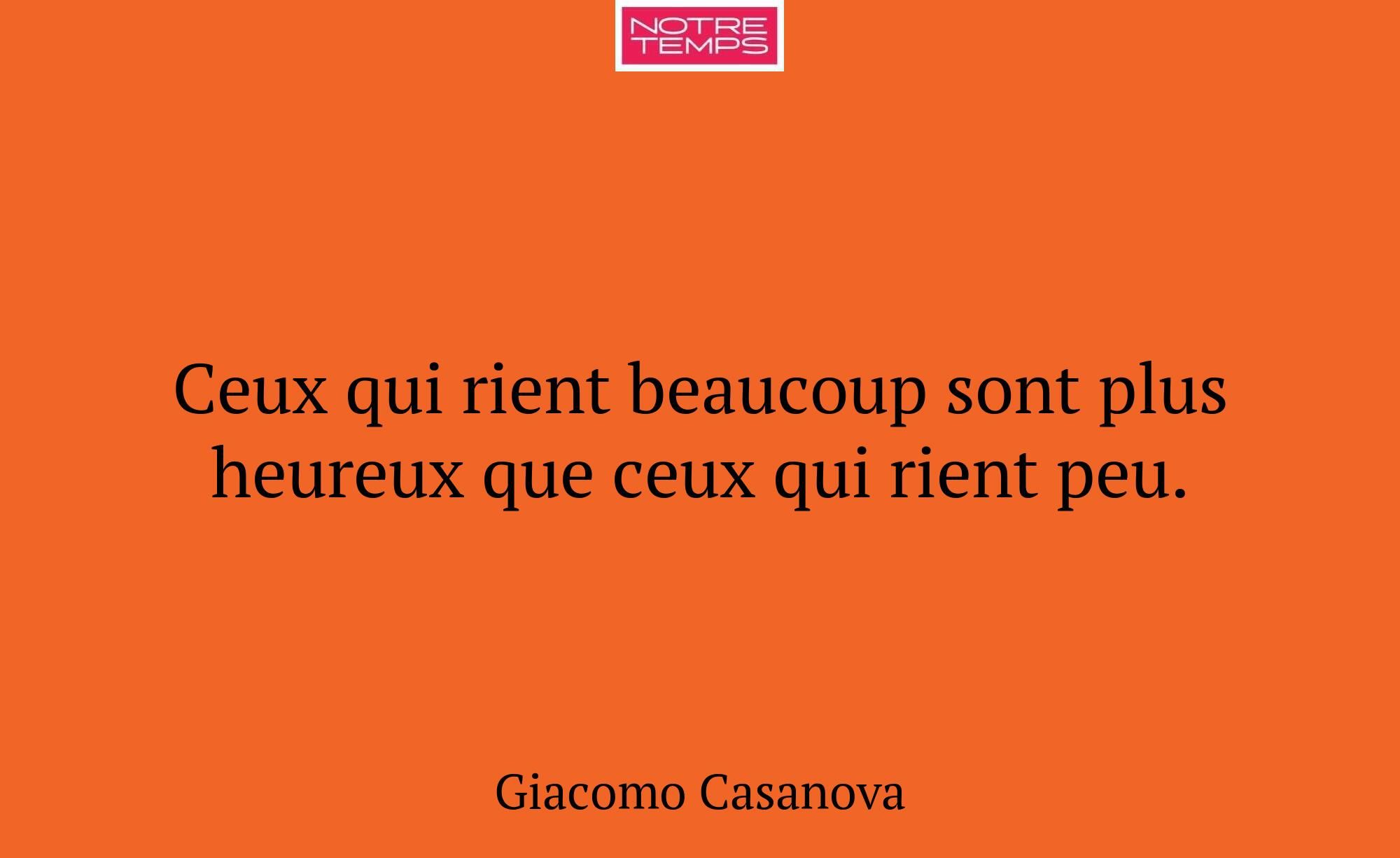 Ceux qui rient beaucoup sont plus heureux que ceux...