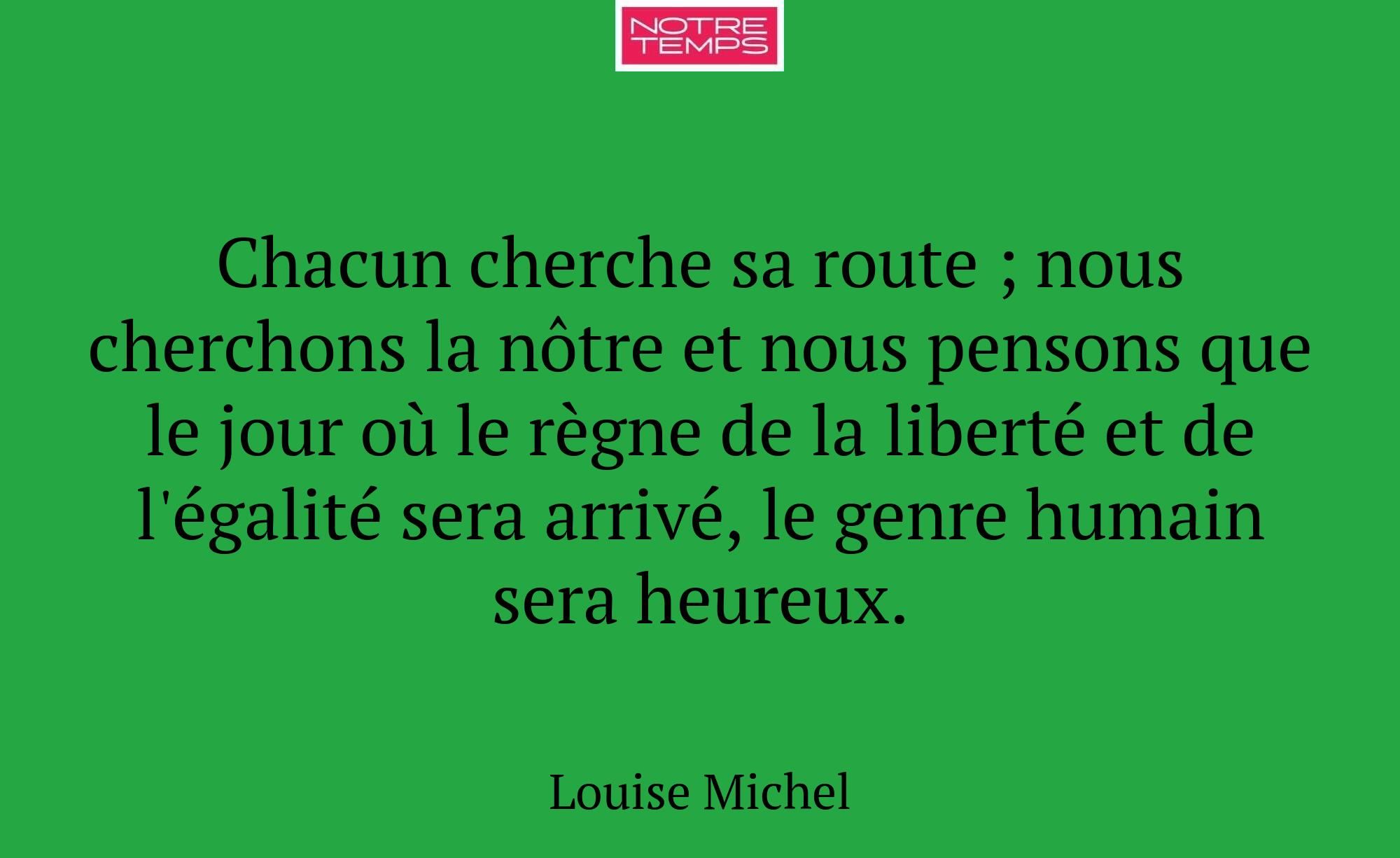 Chacun cherche sa route ; nous cherchons la nôtre...