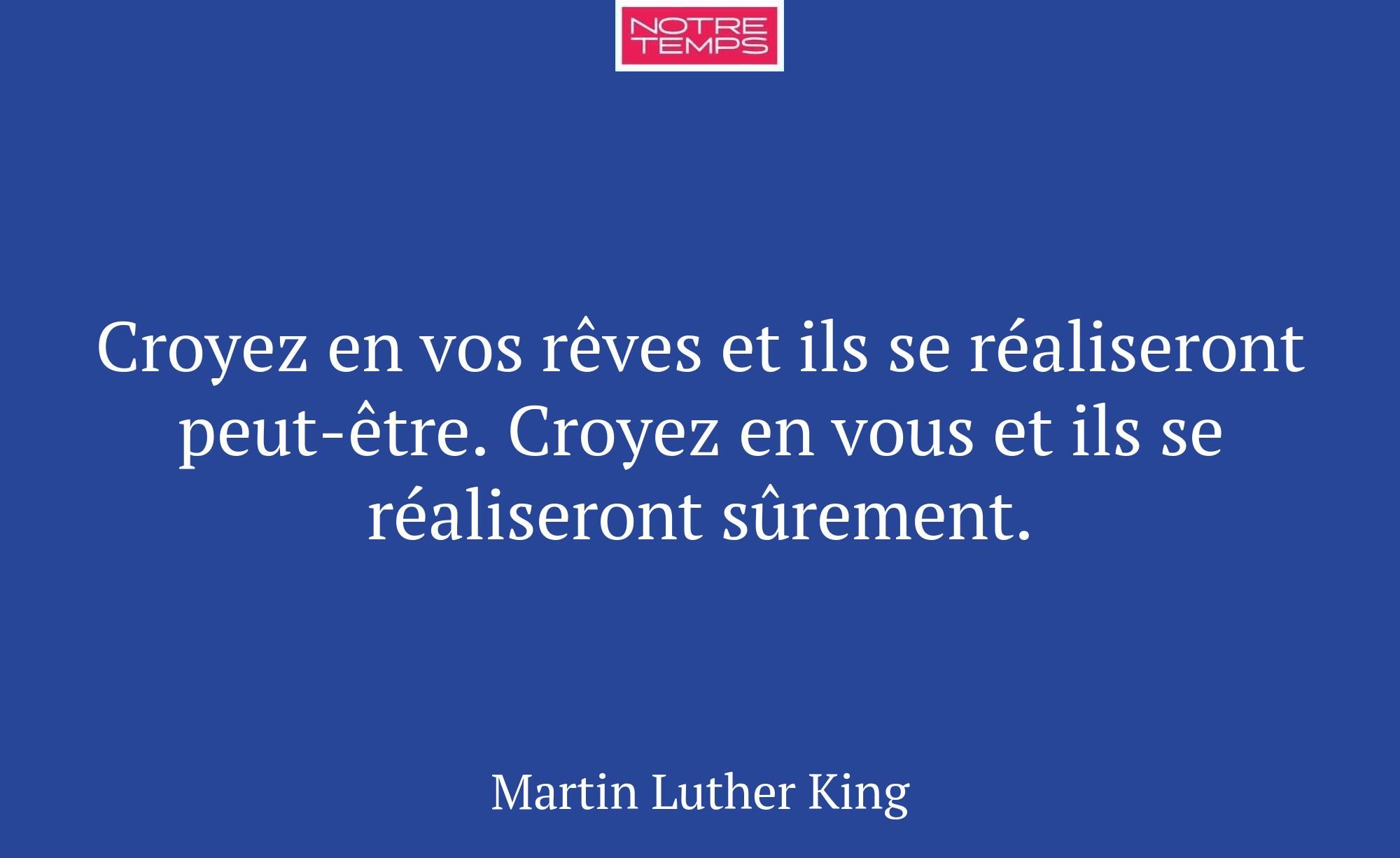 Croyez en vos rêves et ils se réaliseront peut-êtr...