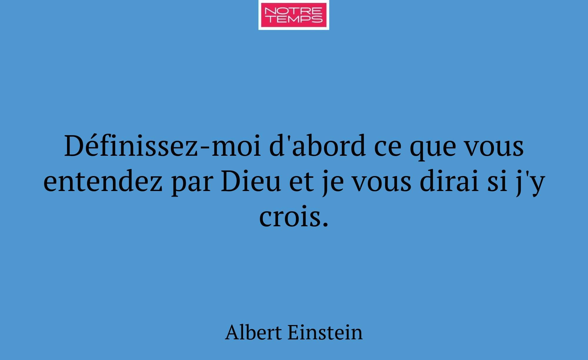 Définissez-moi d'abord ce que vous entendez par Di...