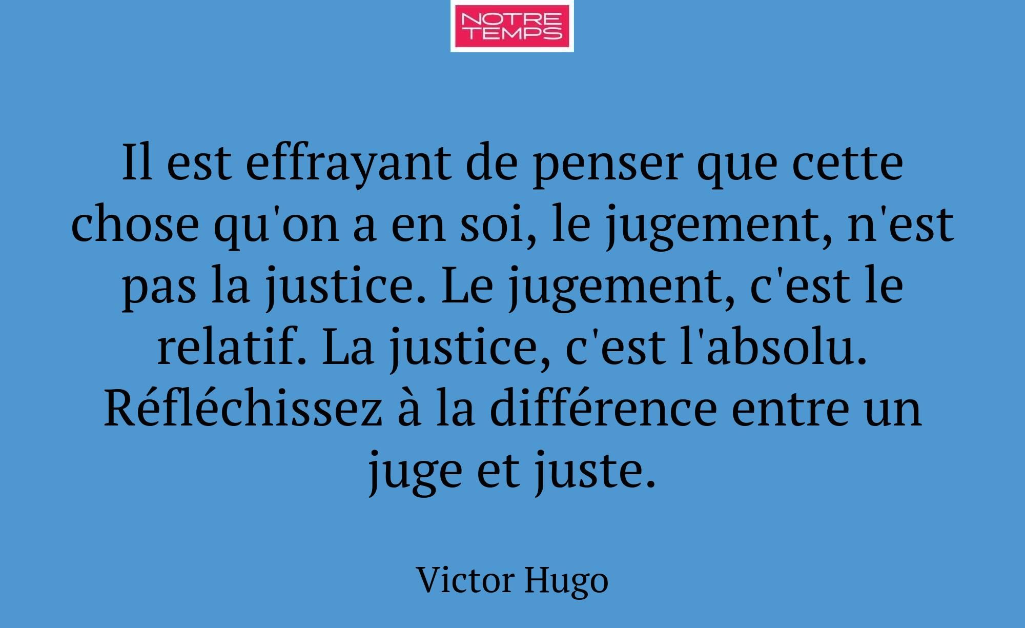 Il est effrayant de penser que cette chose qu'on a...