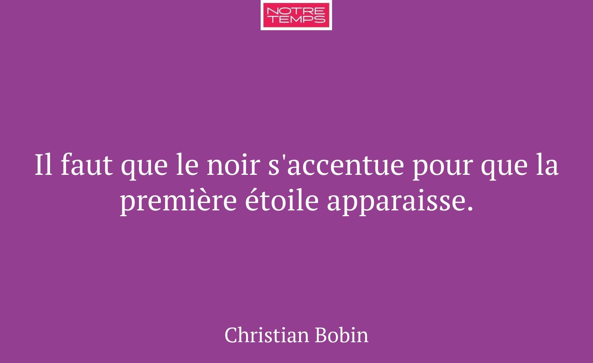 Il faut que le noir s'accentue pour que la premièr...