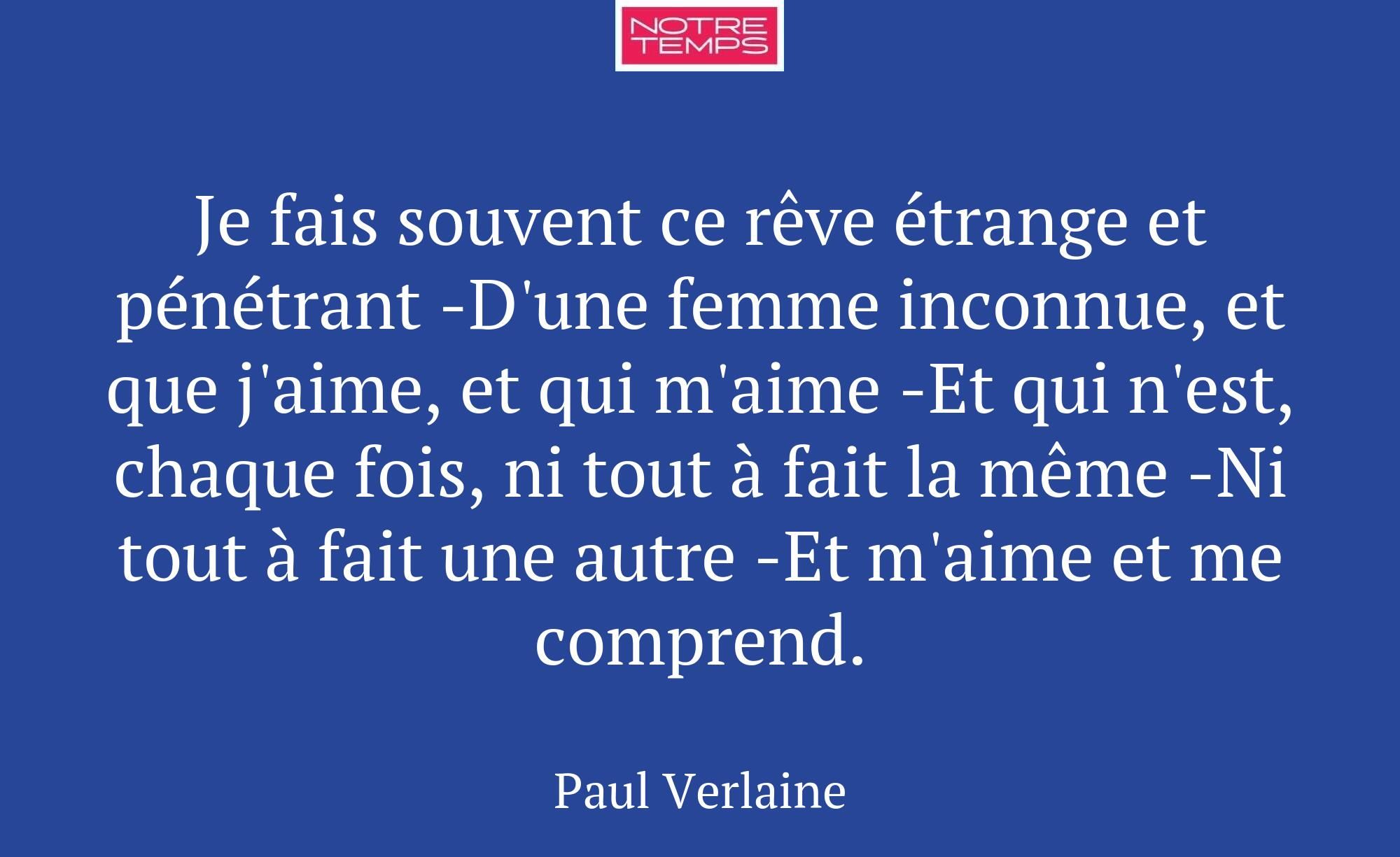 Je fais souvent ce rêve étrange et pénétrant -D'un...