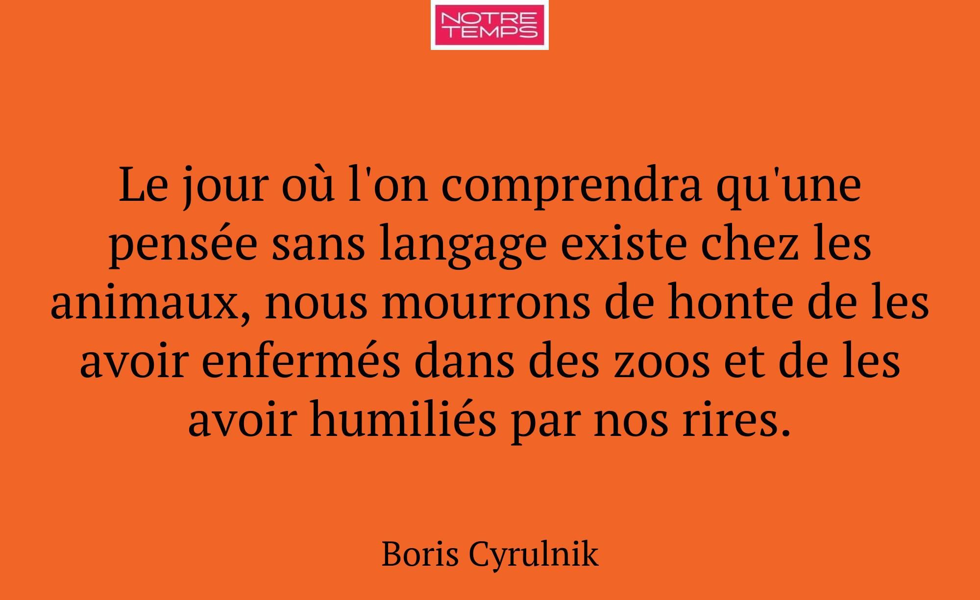 Le jour où l'on comprendra qu'une pensée sans lang...